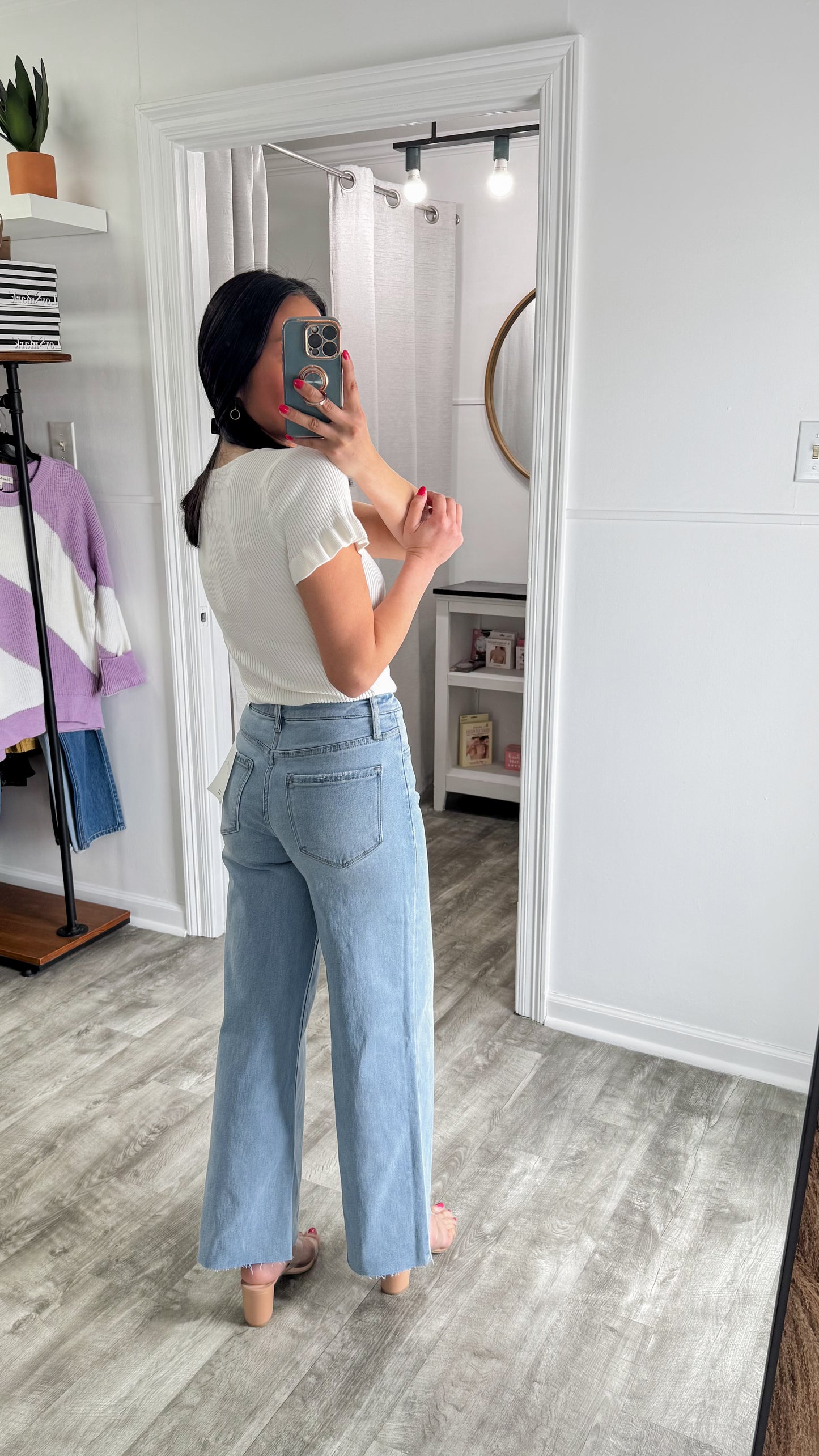Annie Ankle Wide Denim