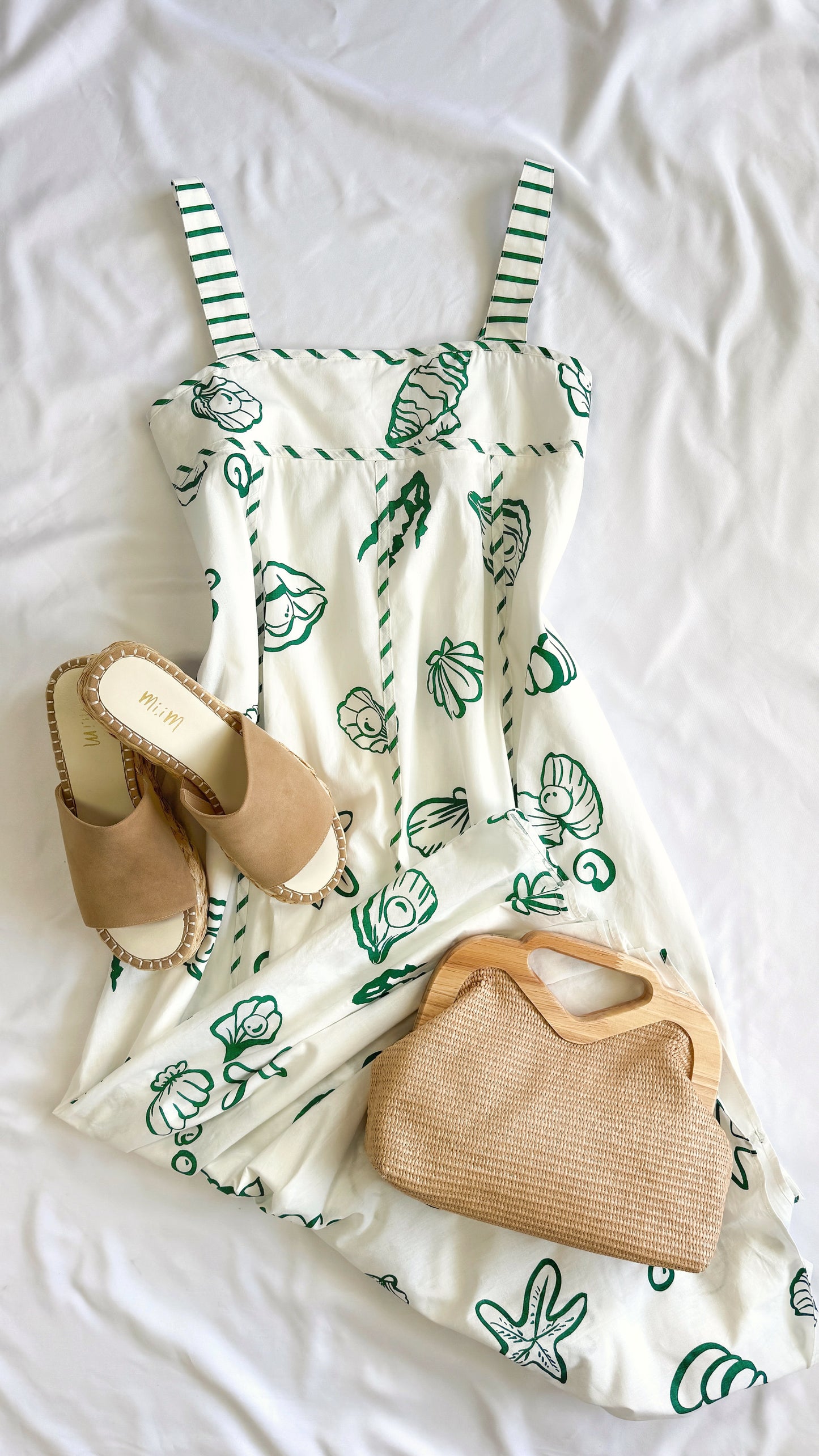 Nautical Empire Maxi Dress