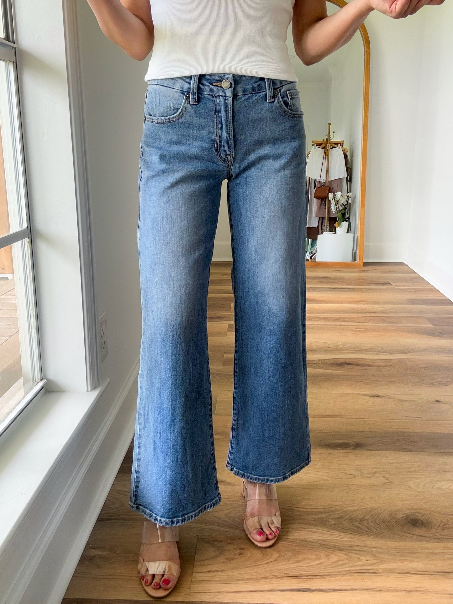Cassie Wide Leg Denim