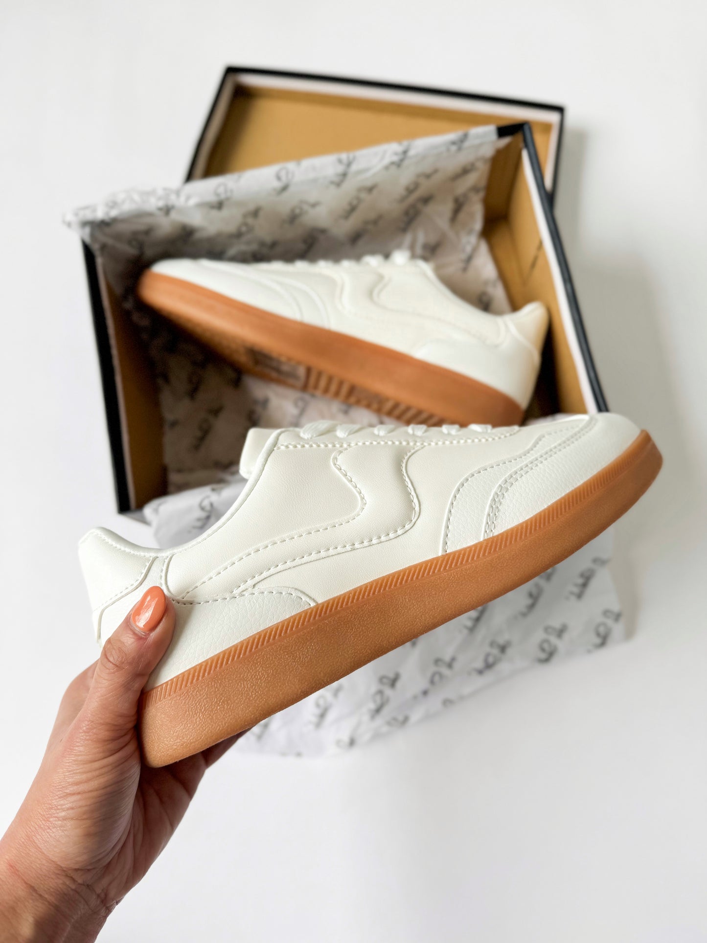 Modern White Sneakers