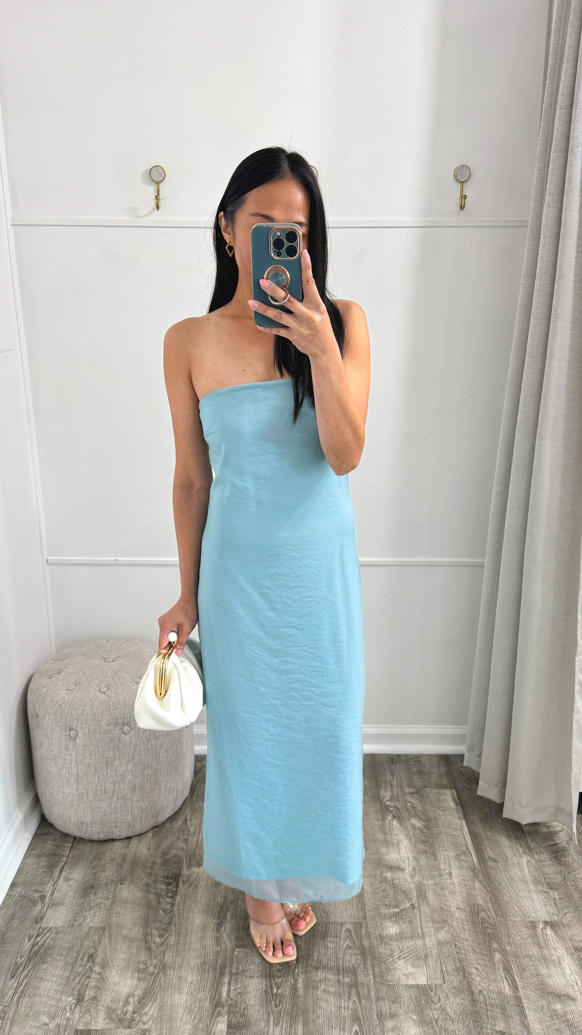 Zeah Organza Midi Dress