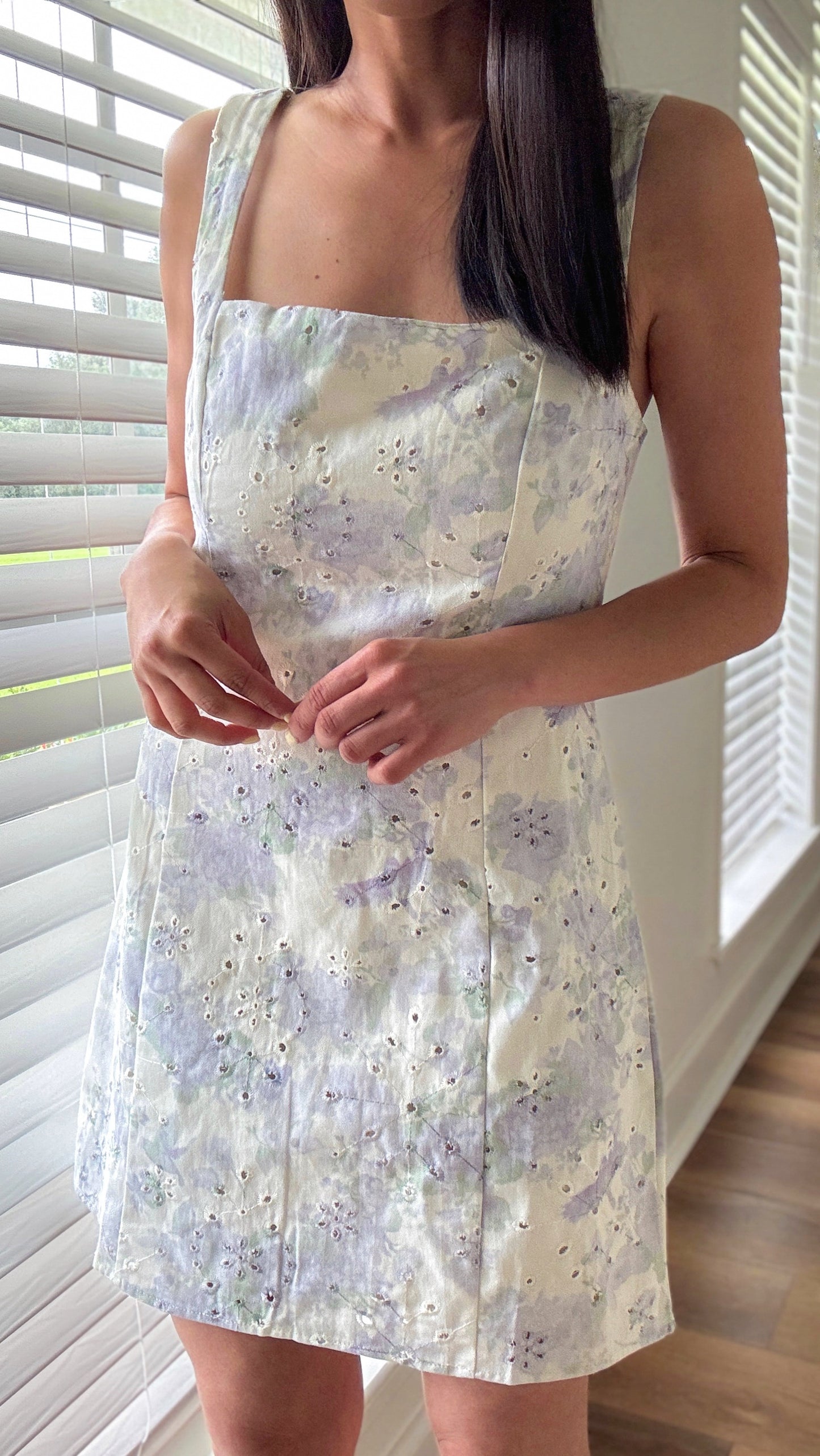 Eyelet Moment Dress