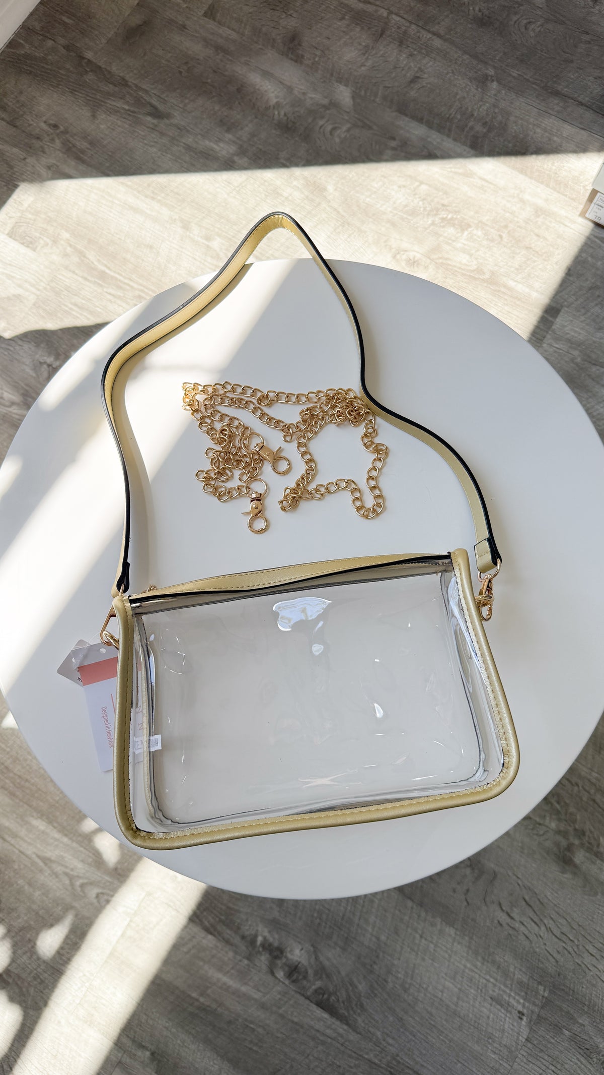 Sophia Clear Crossbody Bag
