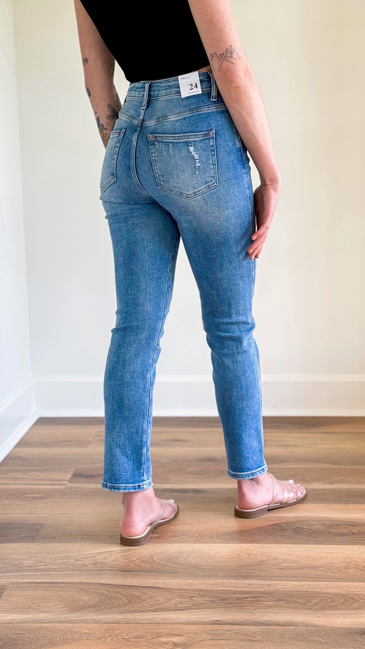 Tate Straight Leg Denim