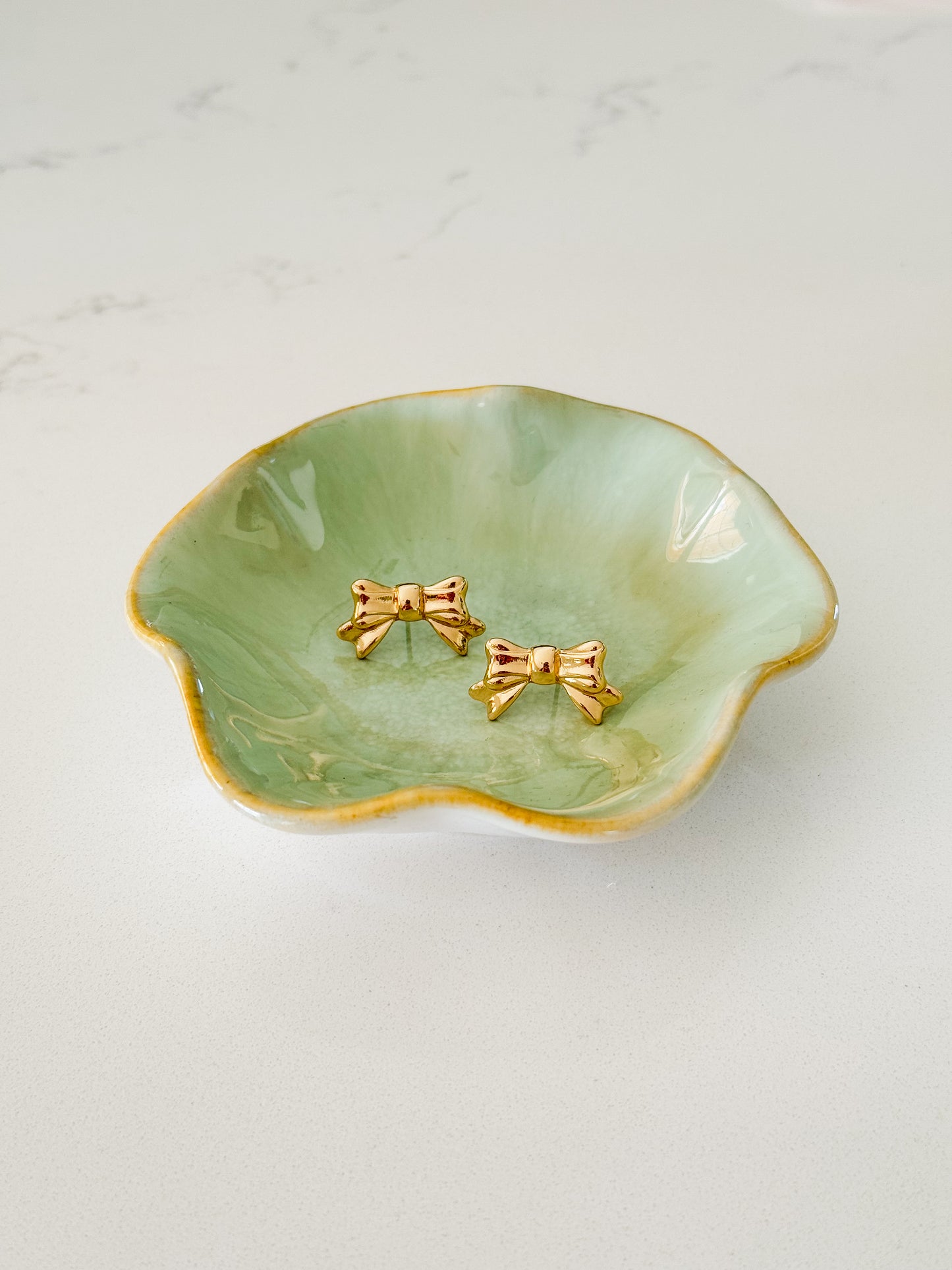 Bow Tie Stud Earrings