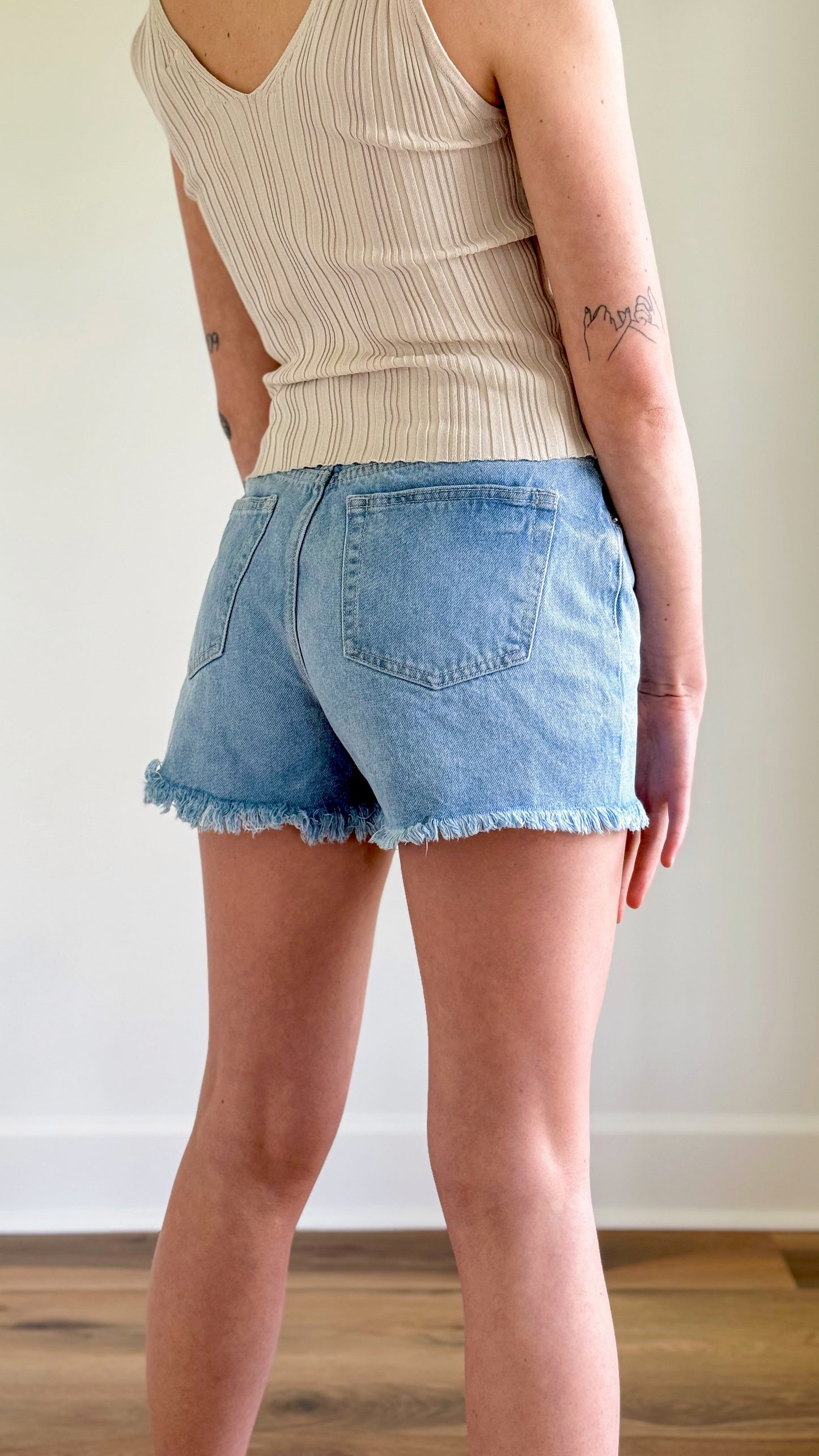 City Views Denim Shorts