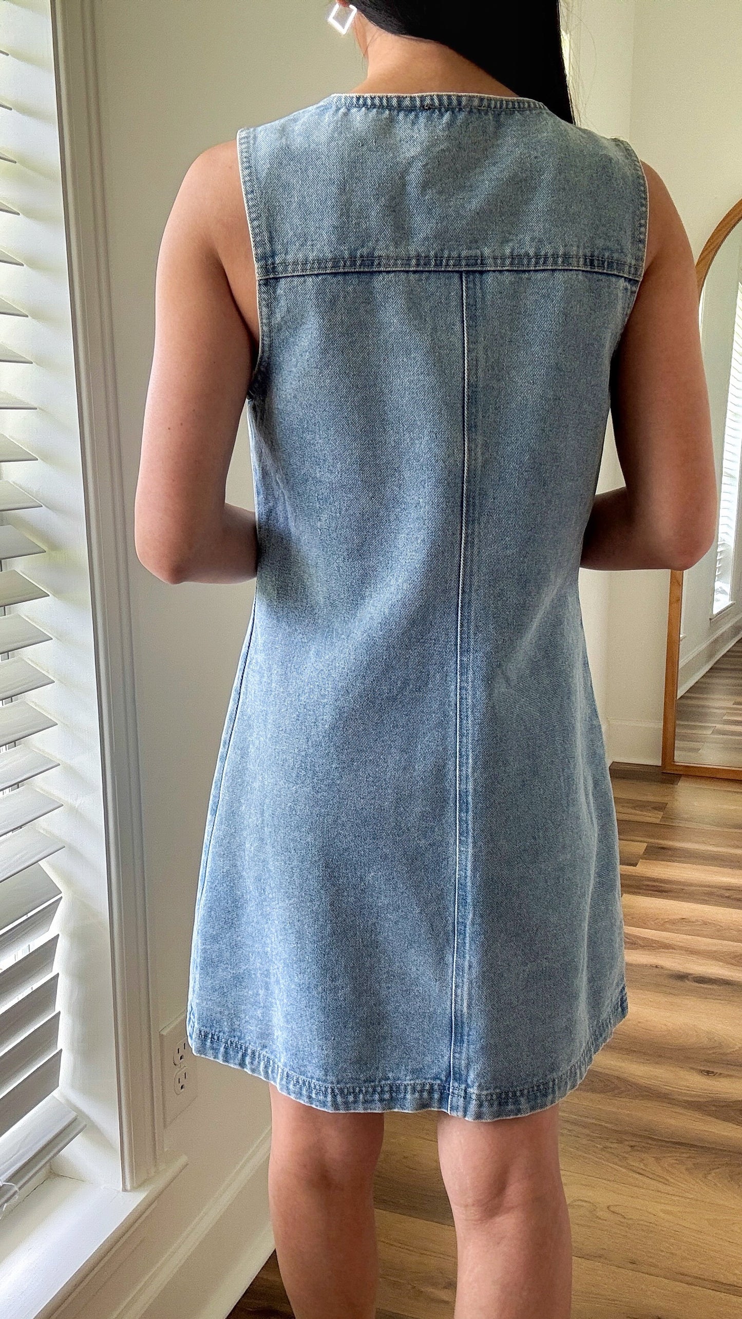 Rowdy Crowd Denim Dress