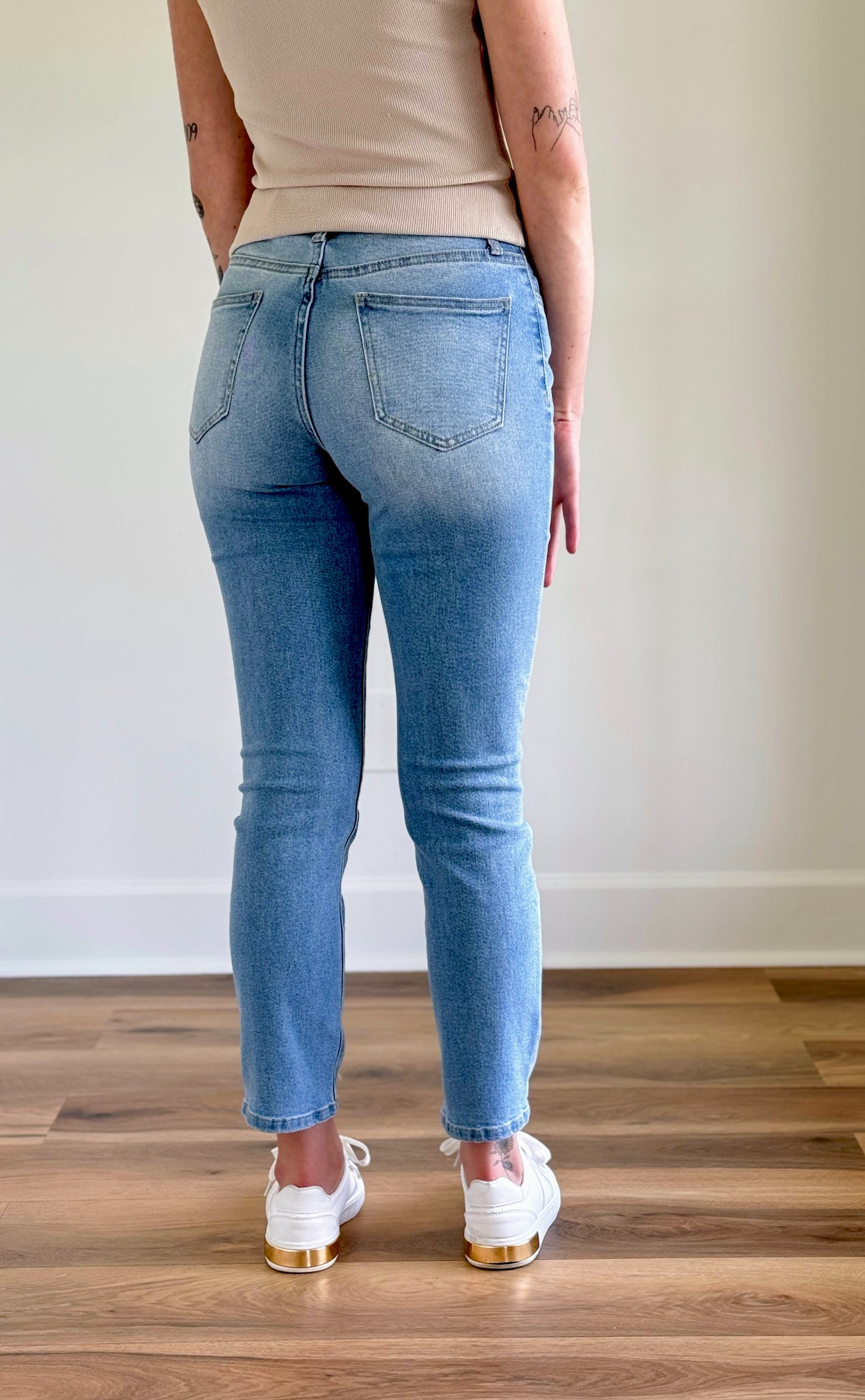 Watch Her Go Straight Denim