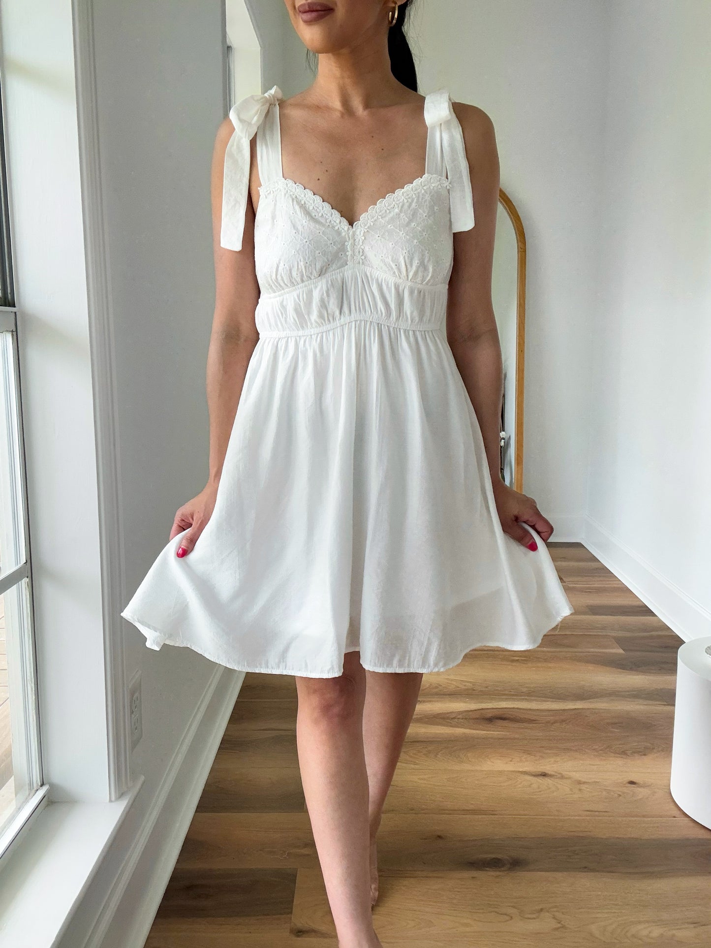 Only Eyelet For You Dress
