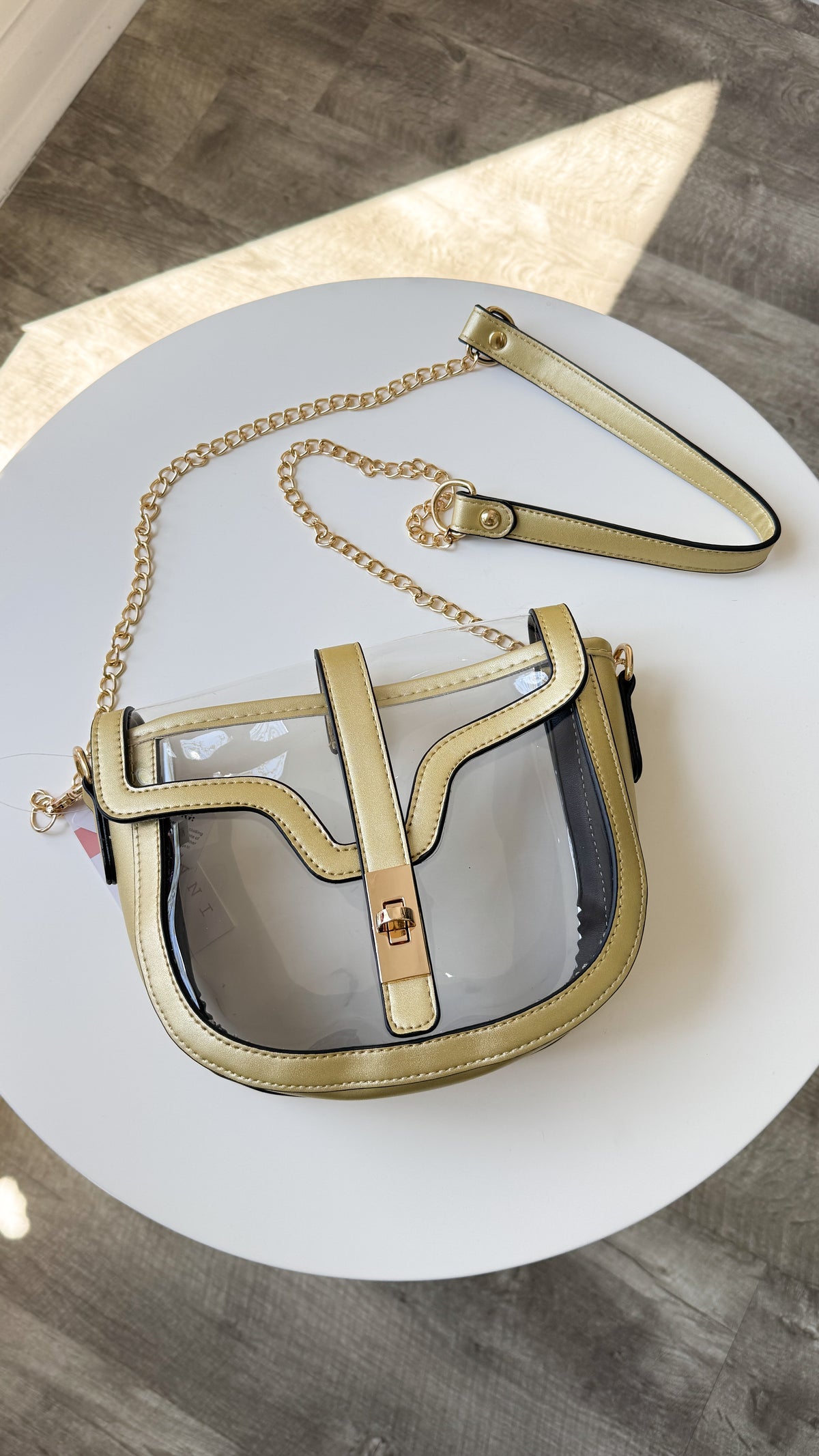 Jade Clear Saddle Bag