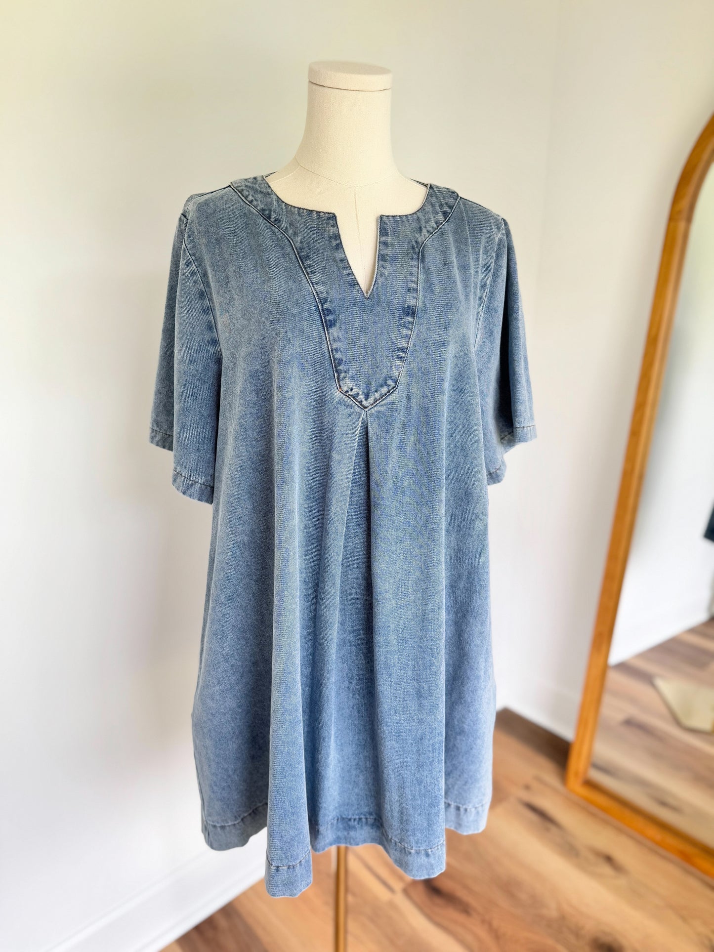 Keep It Casual Denim Dress