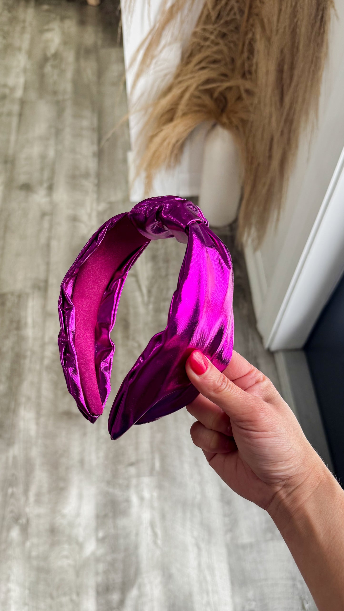 Metallic Purple Headband