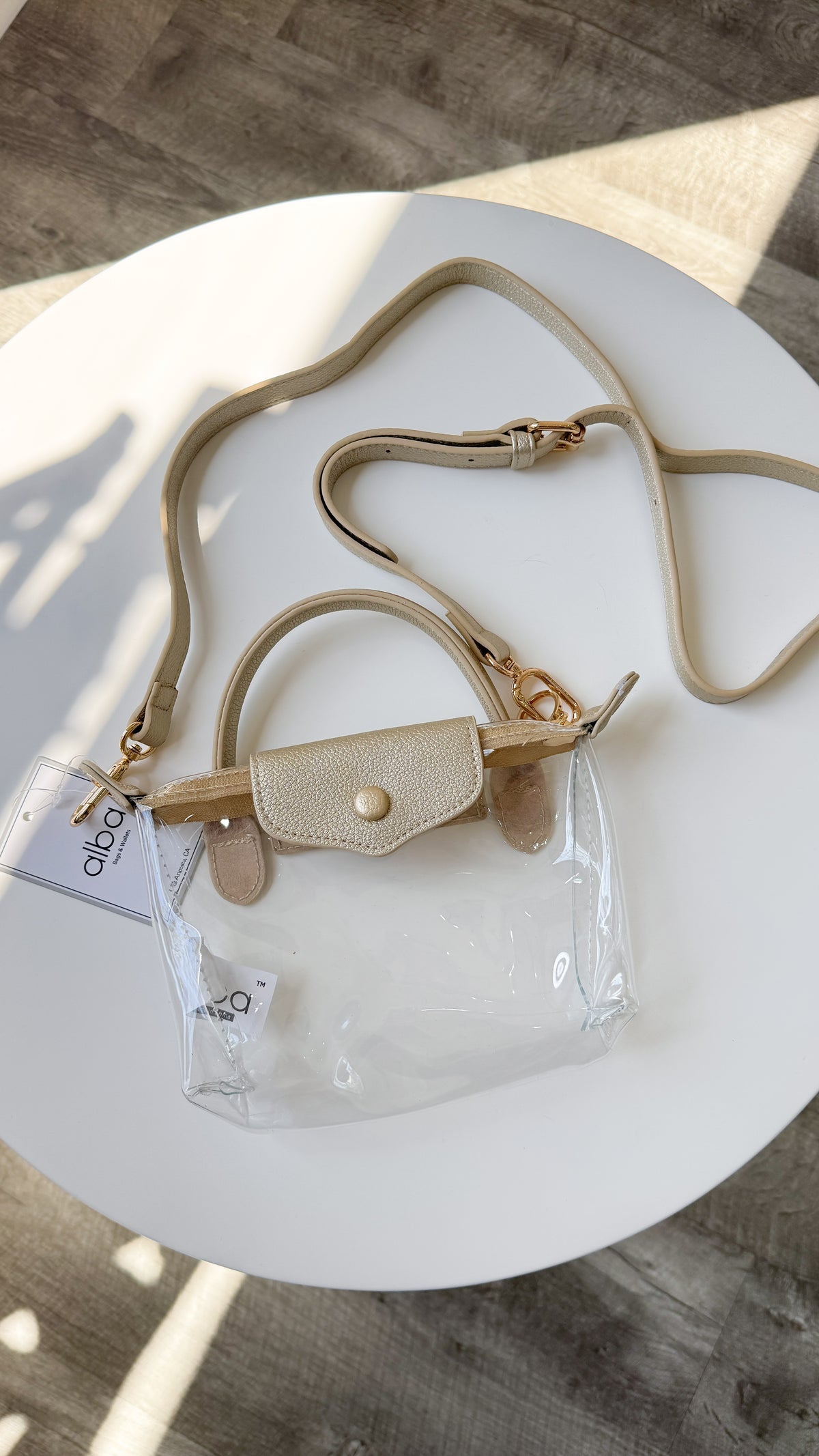 Gladys Clear Crossbody Bag