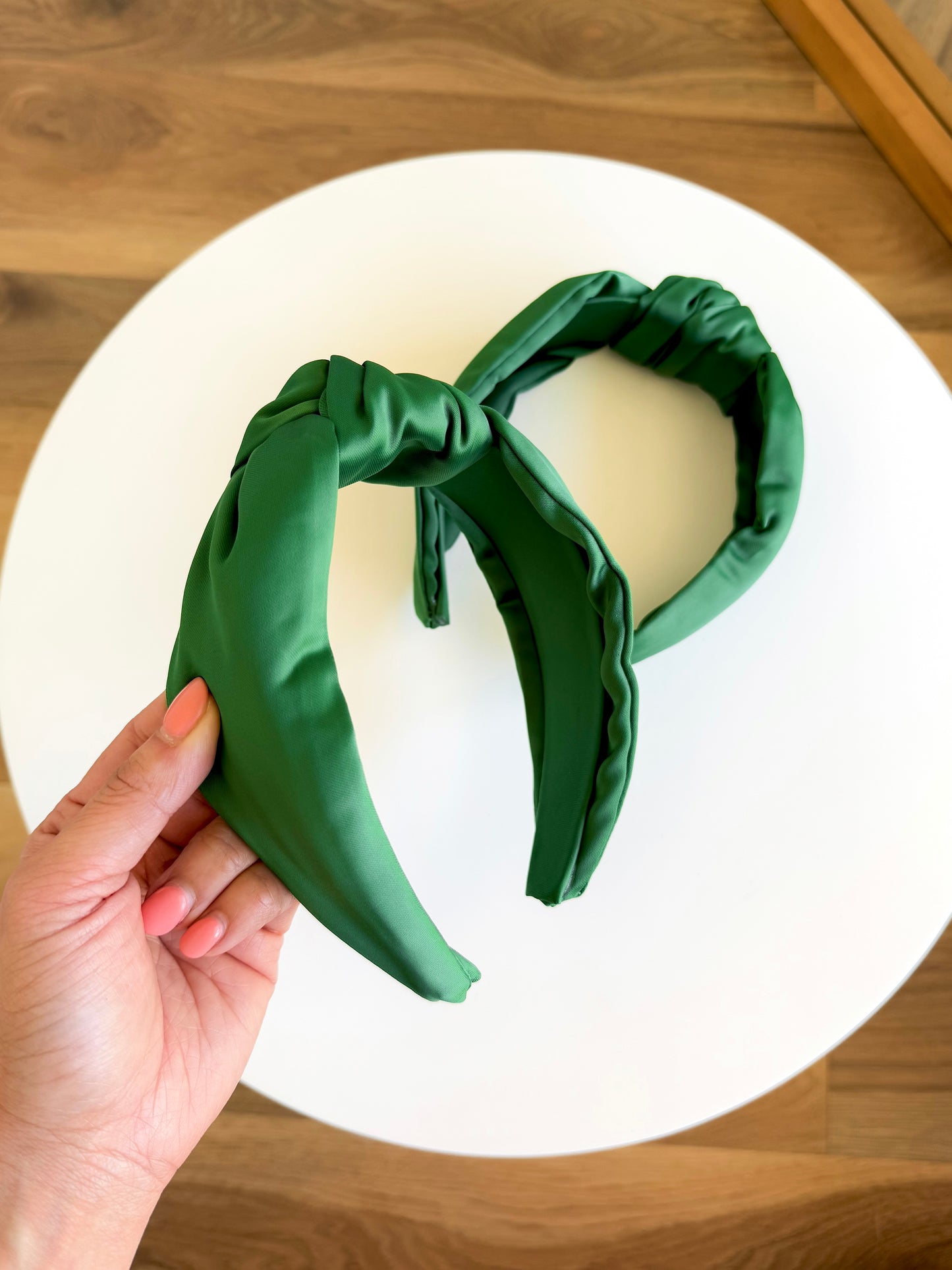 Green Knot Headband