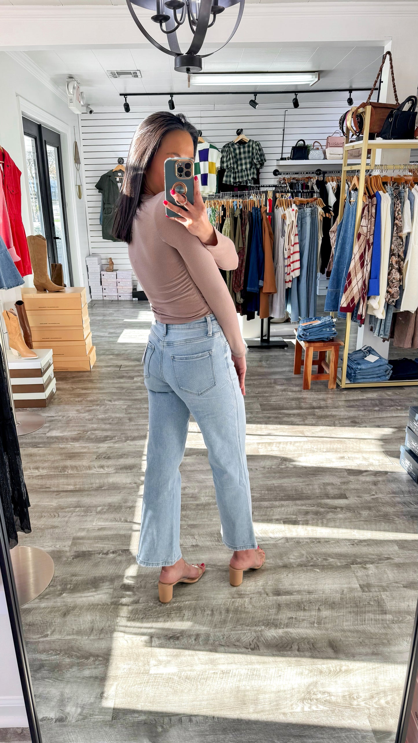Aileeah Slim Wide Denim