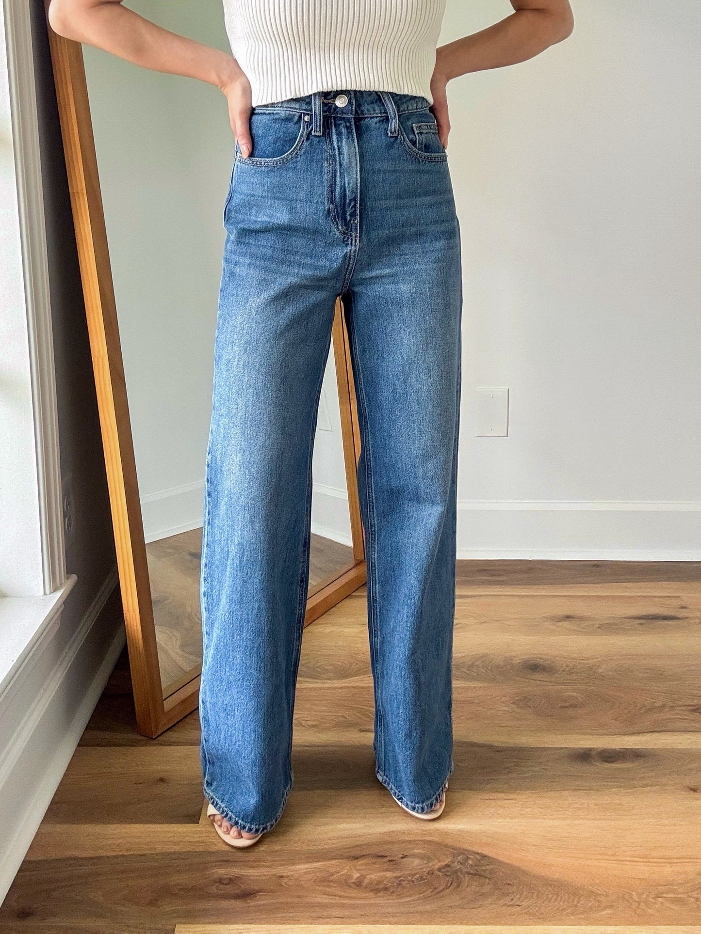 Andes Wide Leg Straight Denim
