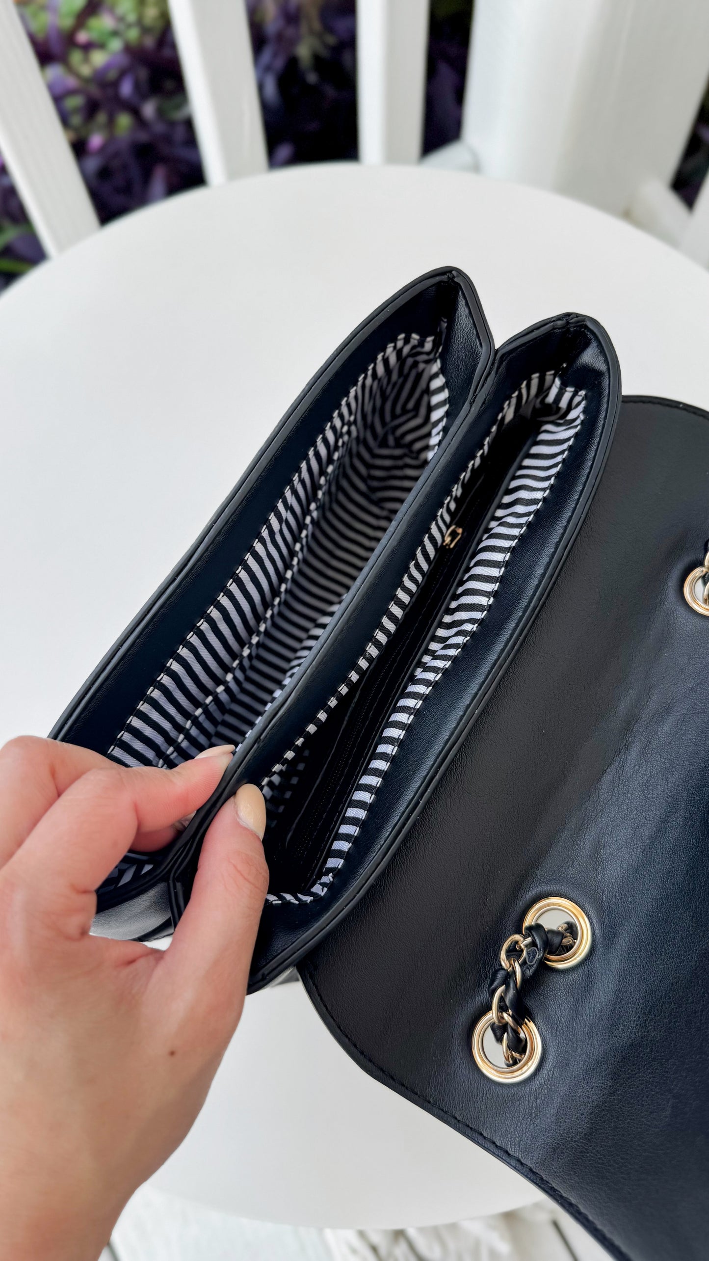 Rumi Quilted Accent Crossbody