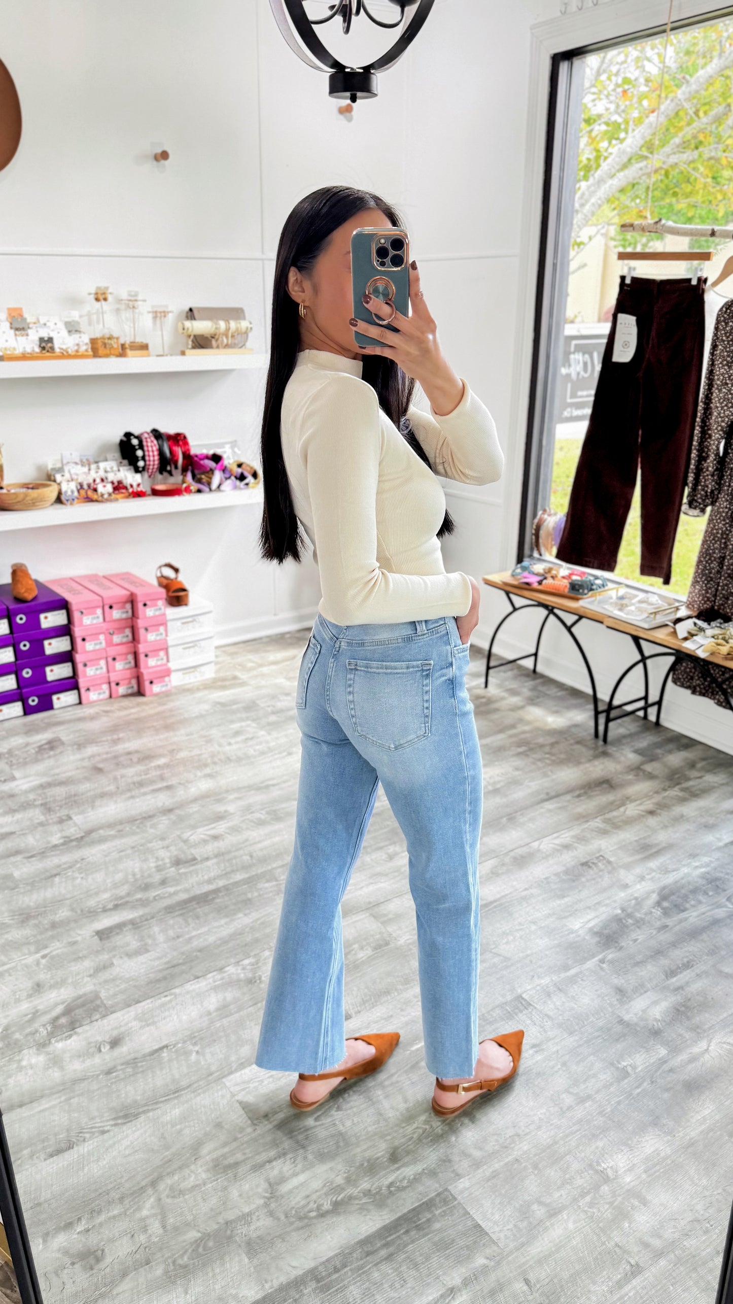 Enviably Slim Wide Denim