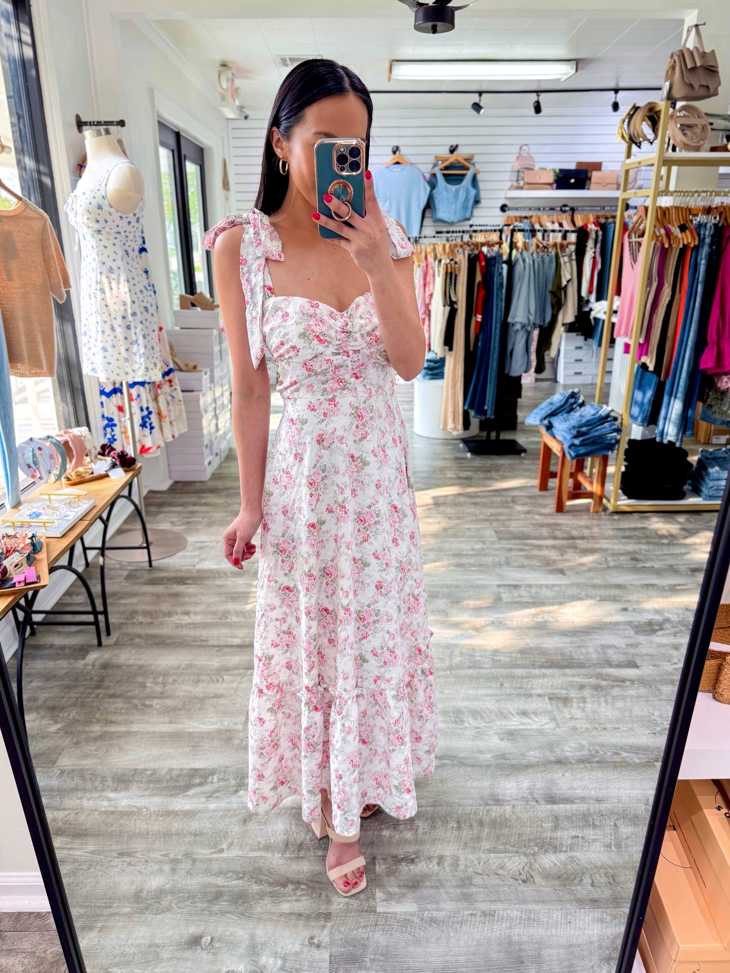 Romantic Getaway Maxi Dress