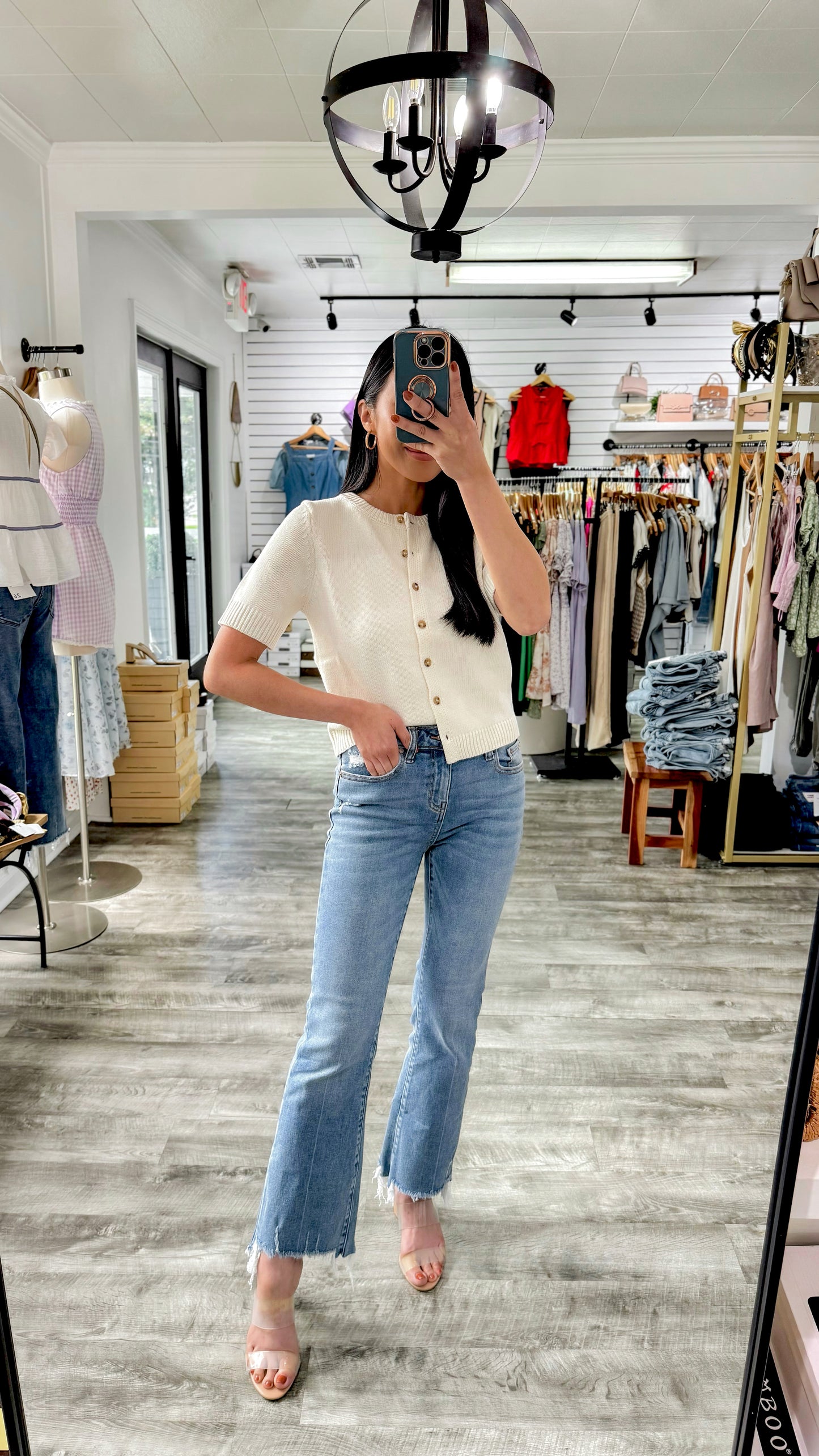 Colleen Kick Flare Denim