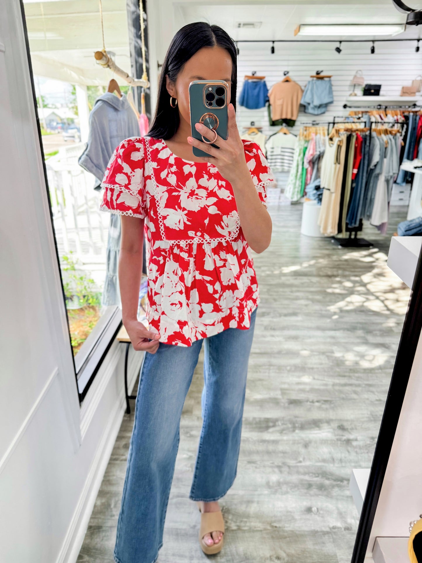 Lani Floral Blouse