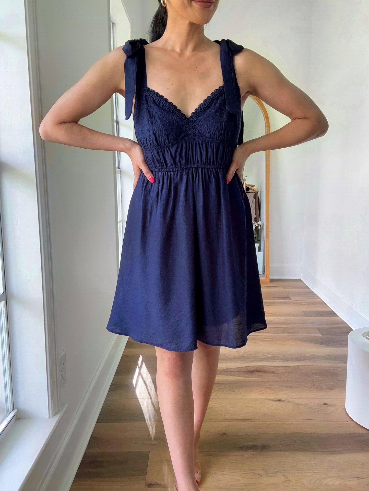 Eyelet Crush Dress