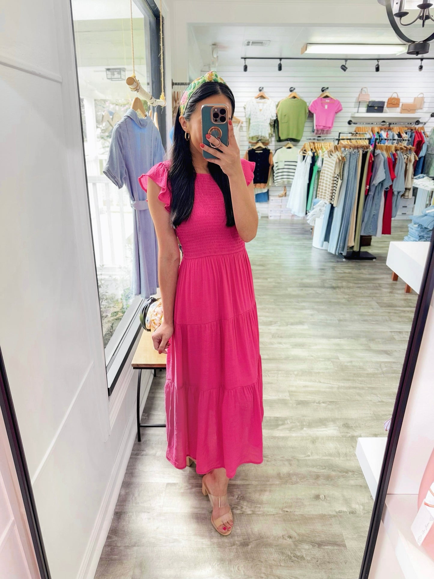 Sweet Impression Midi- Dusty Fuchsia
