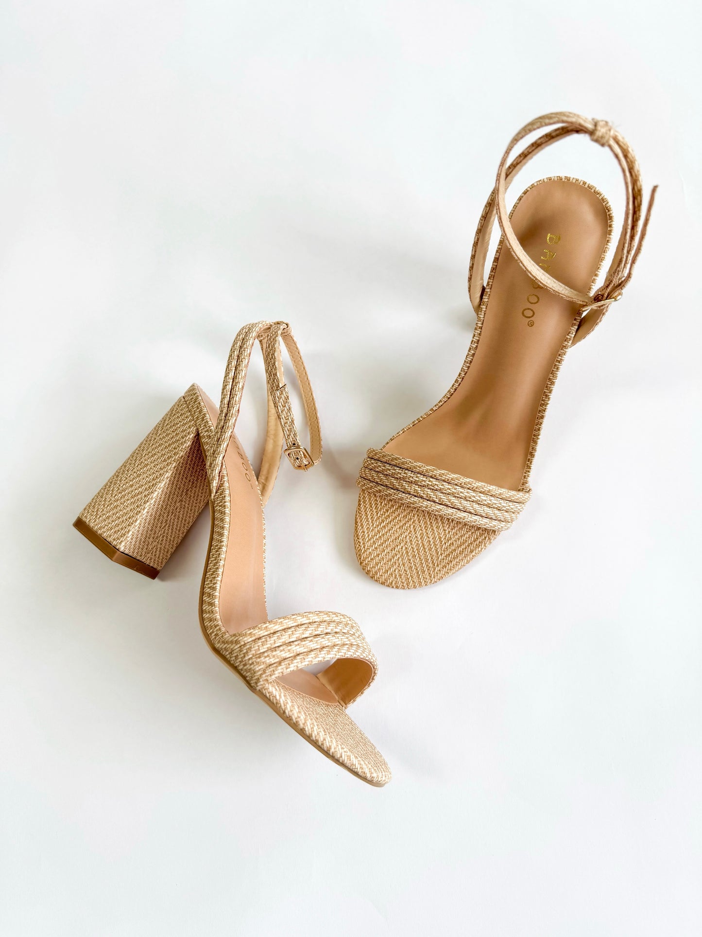 It Comes Natural Raffia Heels