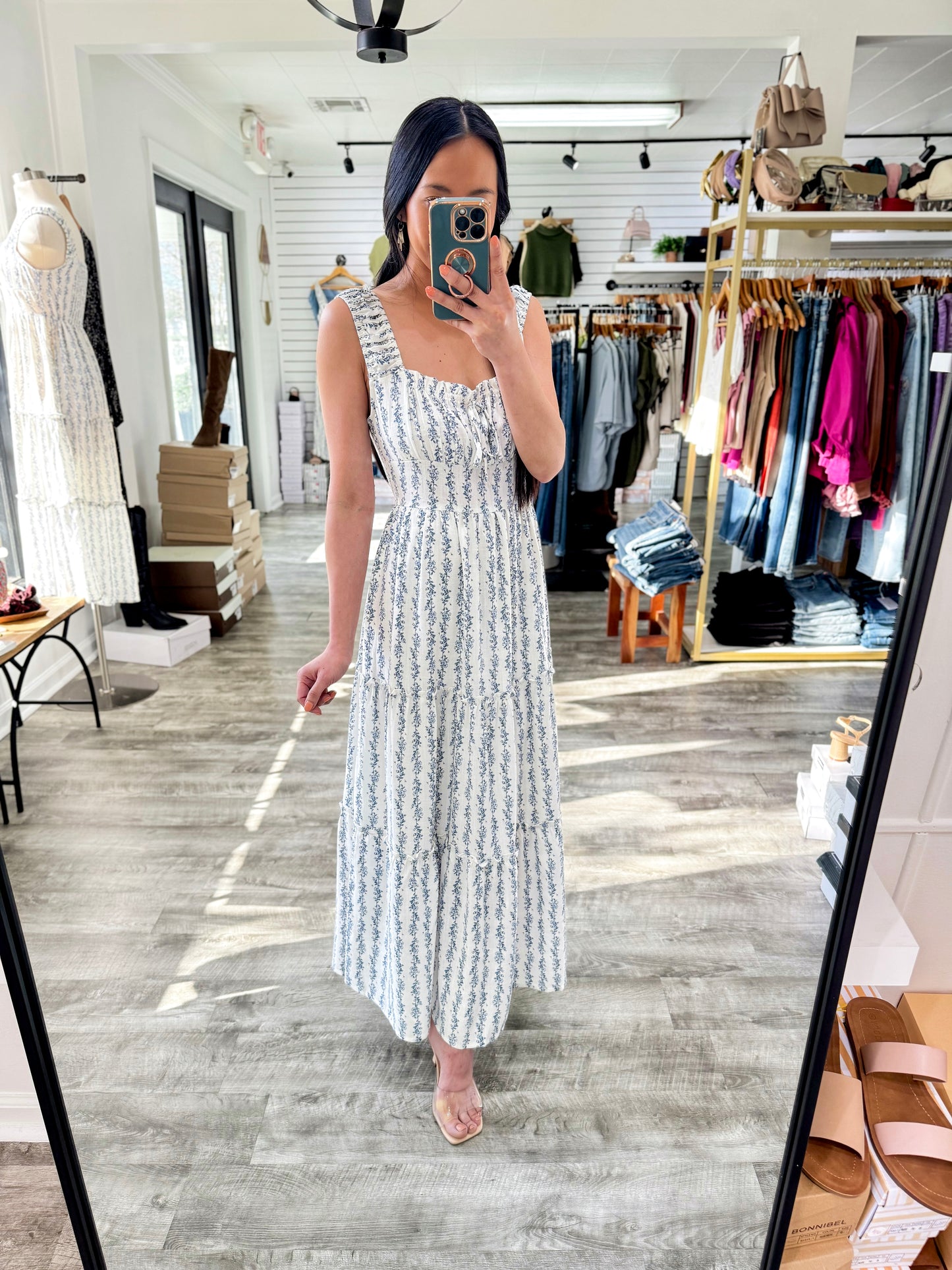 Forever Will Do Midi Dress