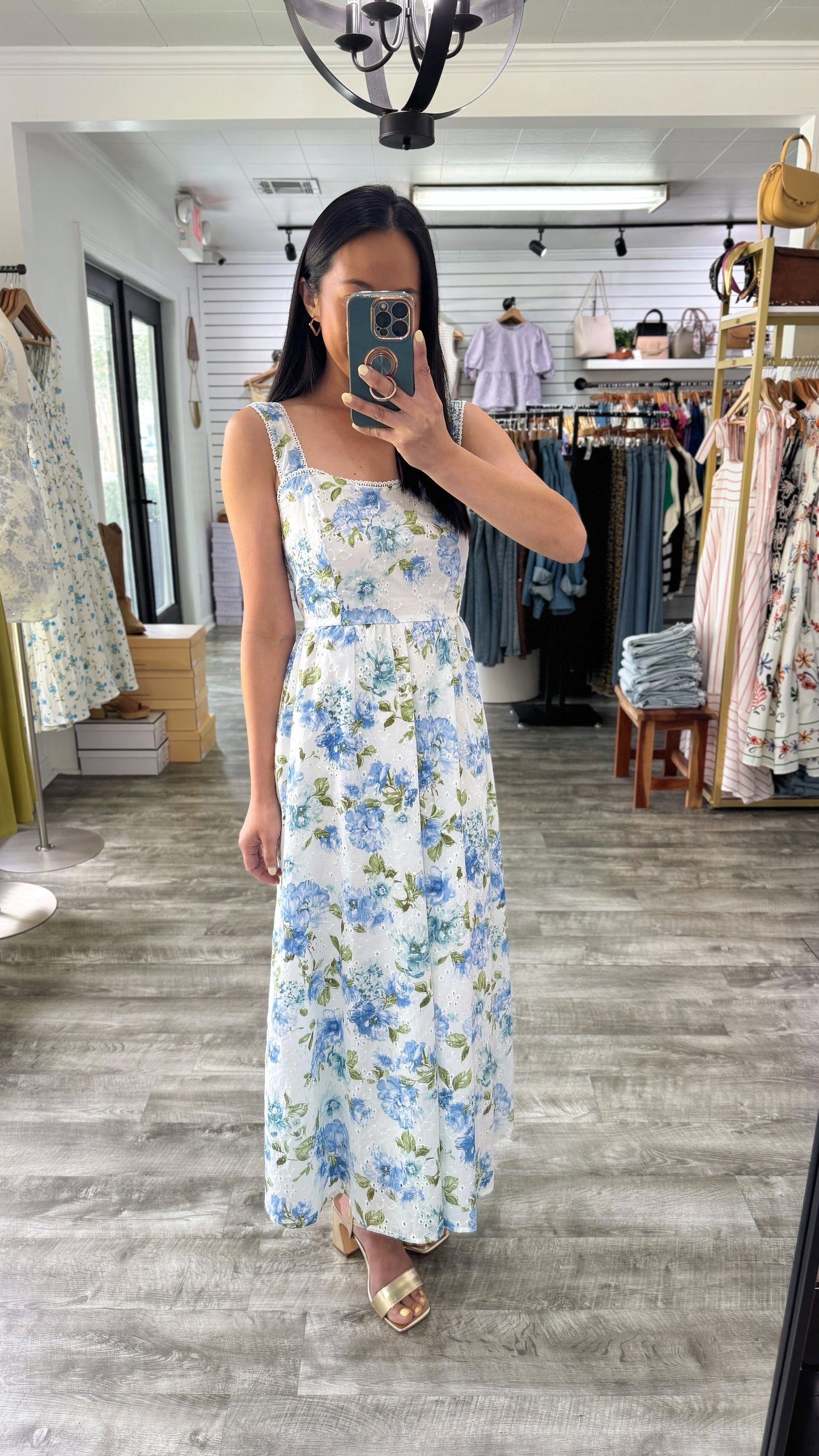 Whisk Me Away Midi Dress