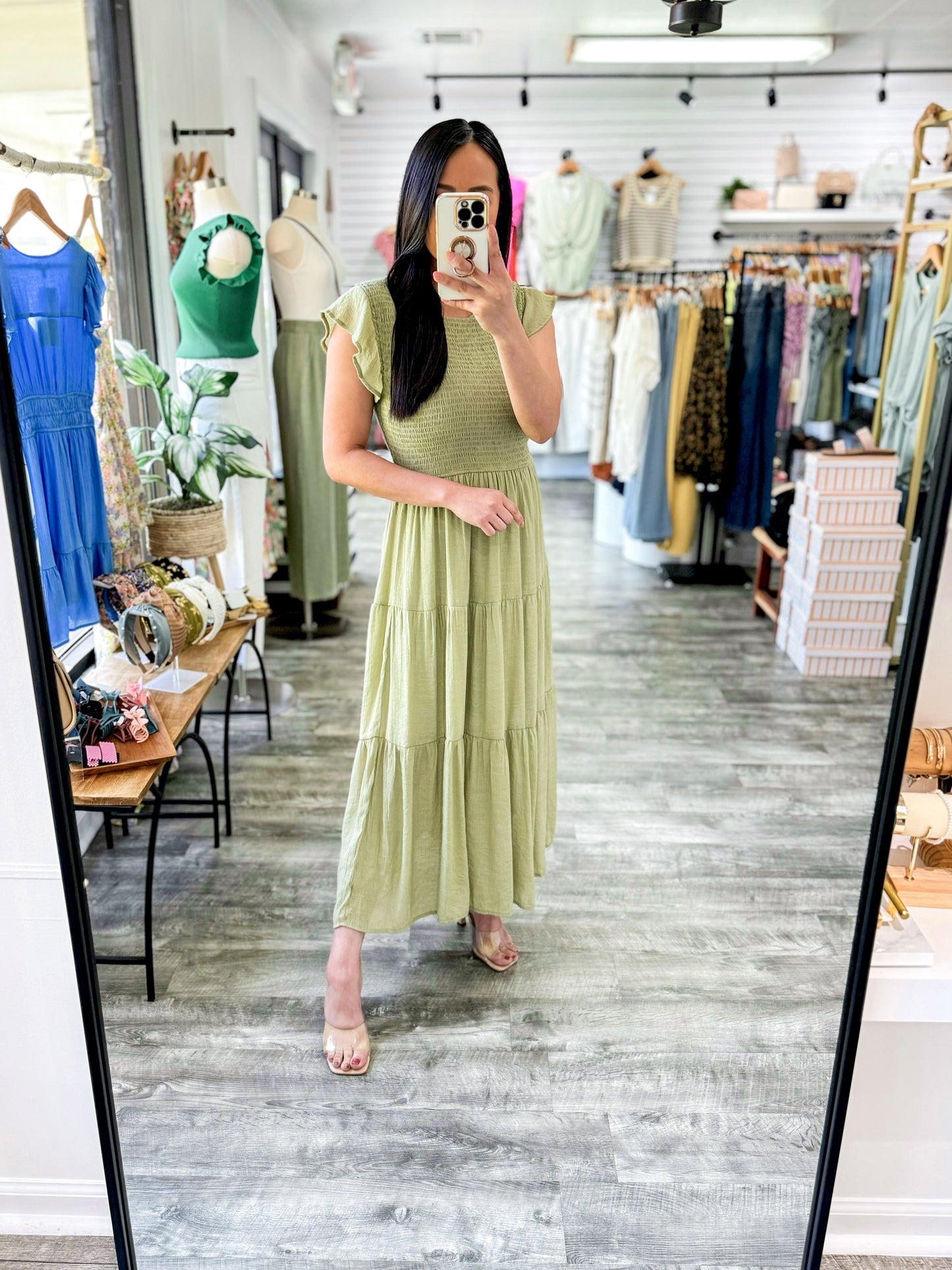 Sweet Impression Midi- Olive