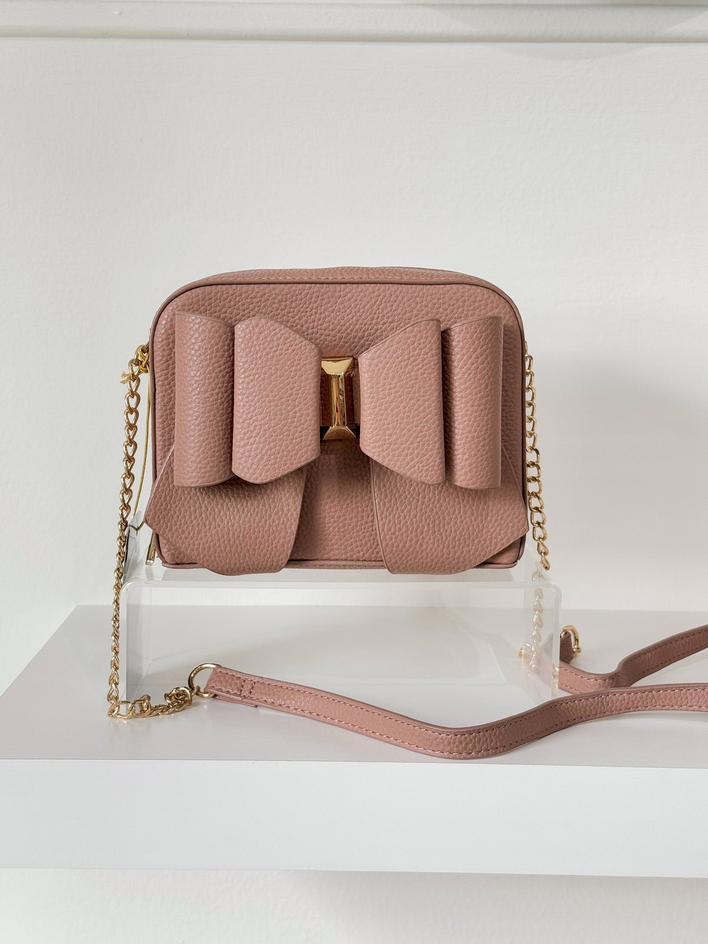 Chloe Bow Mini Crossbody Bag