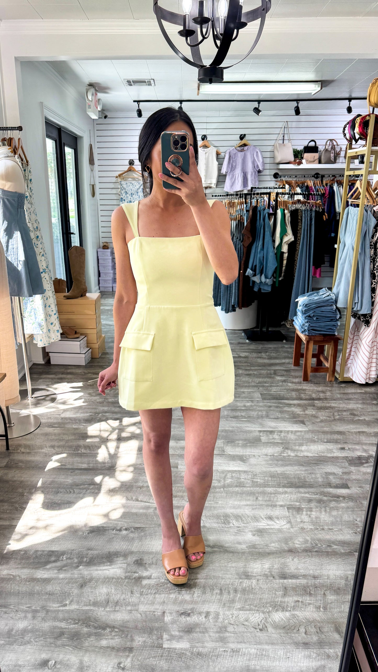 Butter Pocket Romper Dress