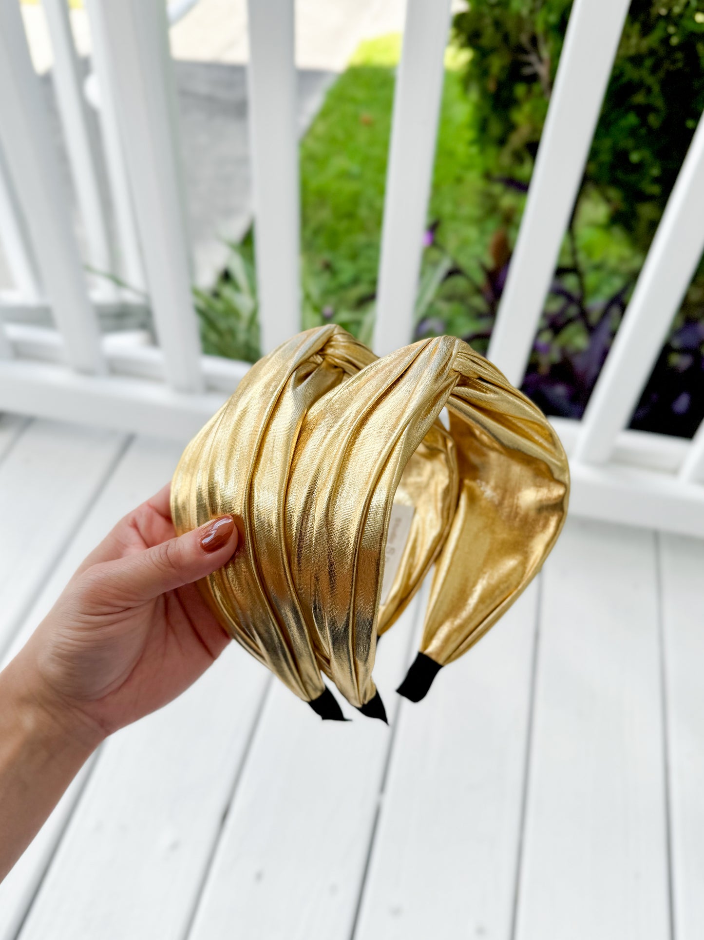 Gold Metallic Headband