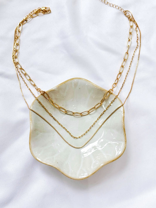 Mixed Delicate Chain Necklace