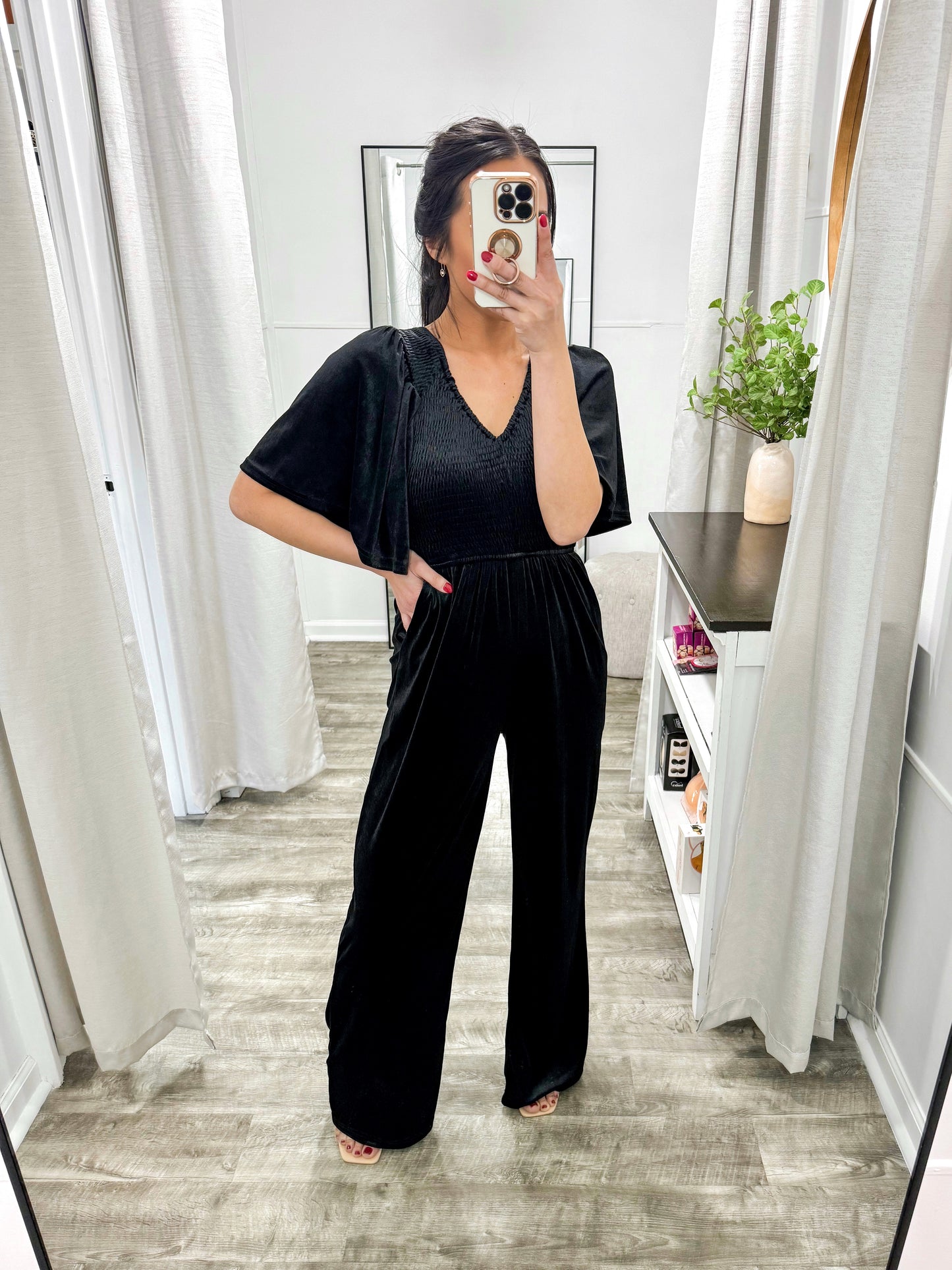 Velvet Jumpsuit