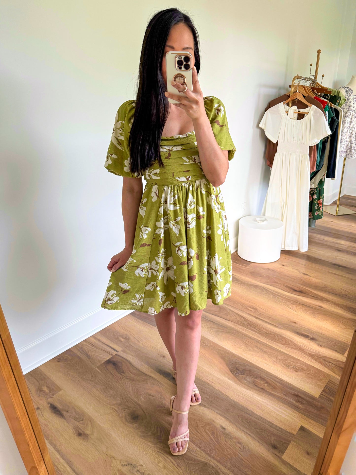 Erin Puff Sleeve Dress