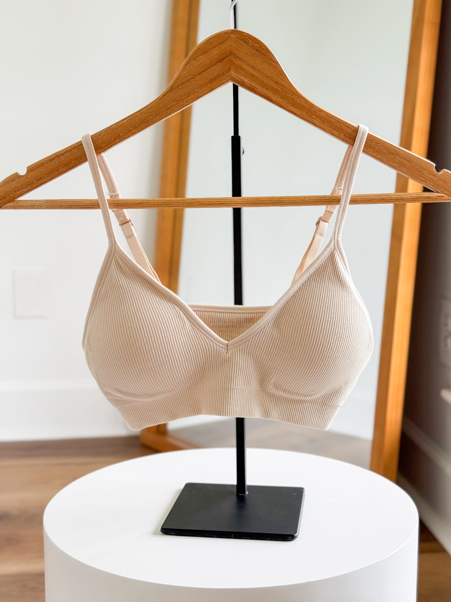 Ribbed Classic Bralette