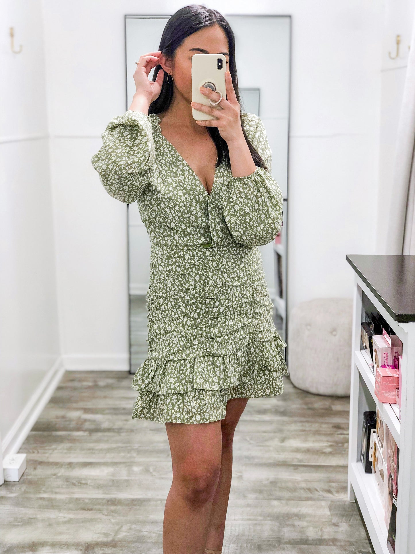 Garden Talk Ruffle Dress