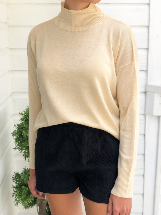 Get Toasty Ribbed Sweater