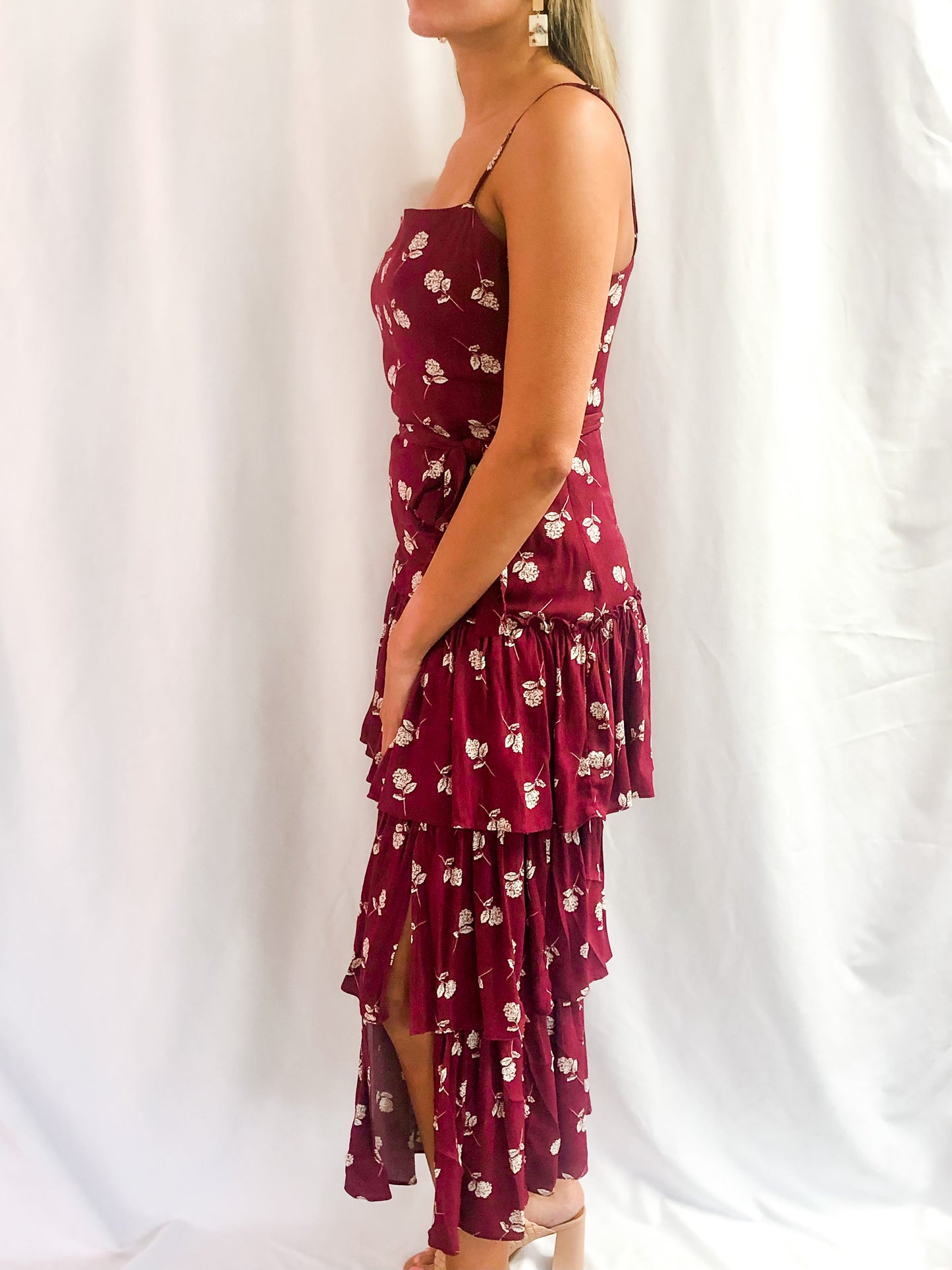 Pass The Wine Midi Dress