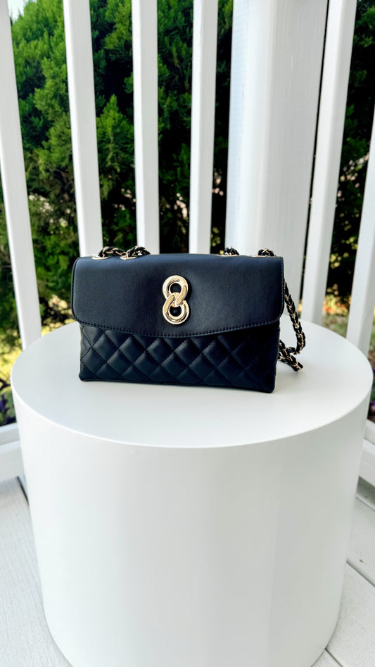 Rumi Quilted Accent Crossbody