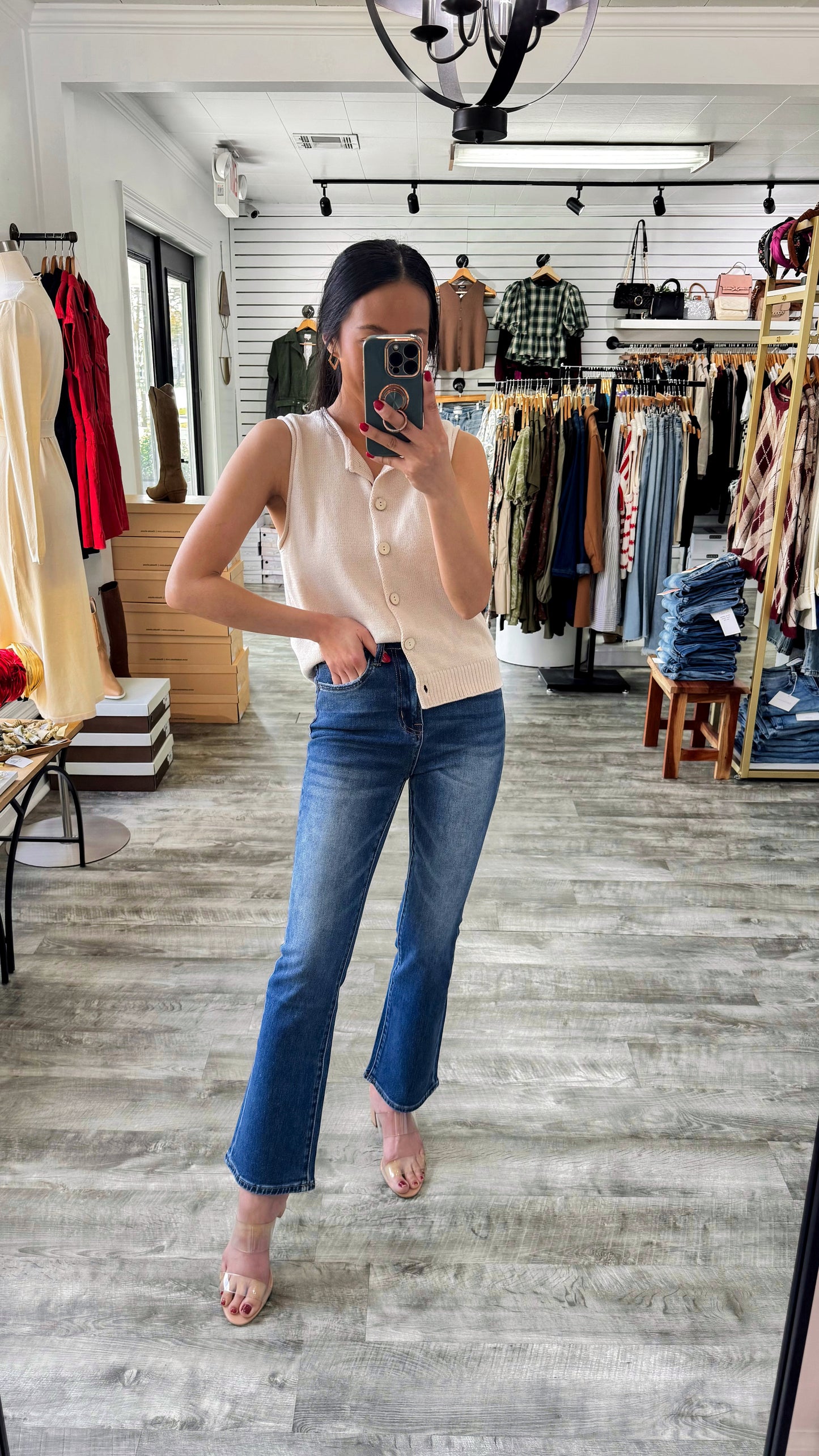 Baileigh Dark Straight Denim