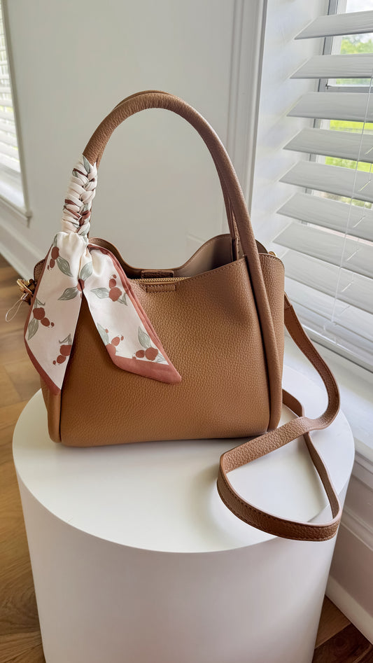 Phoebe Bucket Bag w/Scarf