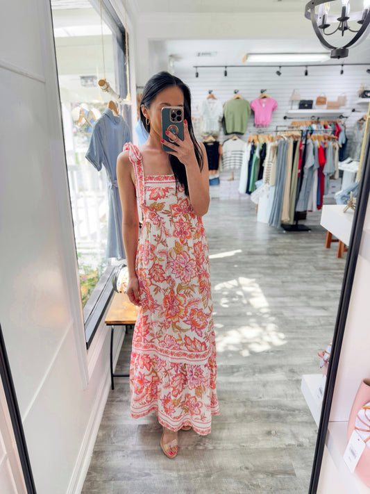 Playing For Keeps Midi Dress