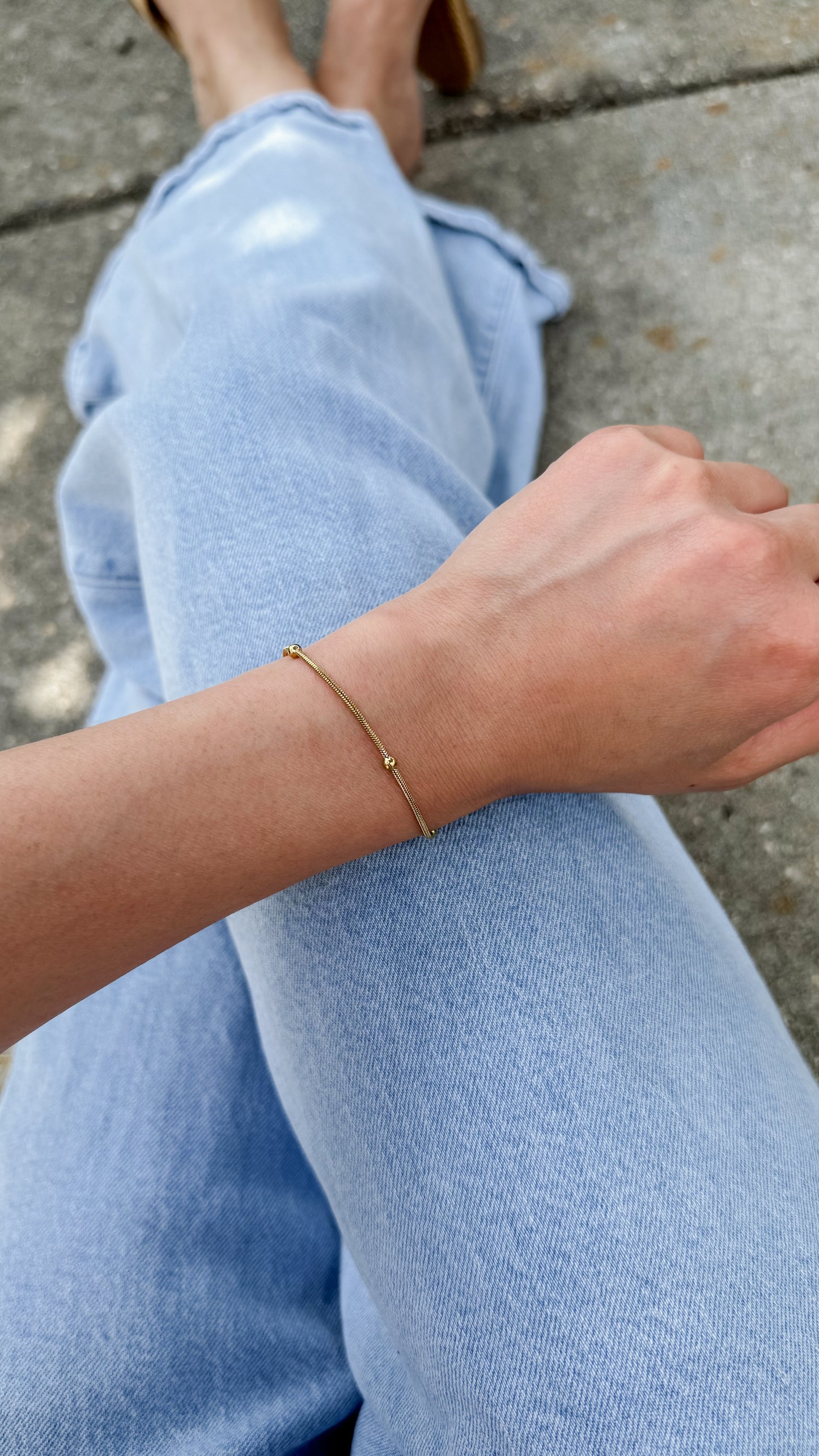 Tarnish Free Ball Chain Bracelet