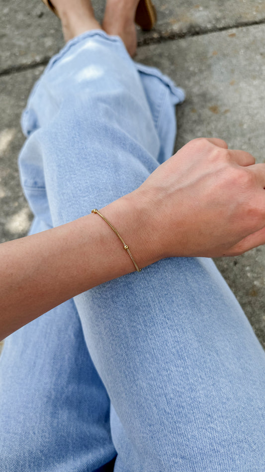 Tarnish Free Ball Chain Bracelet