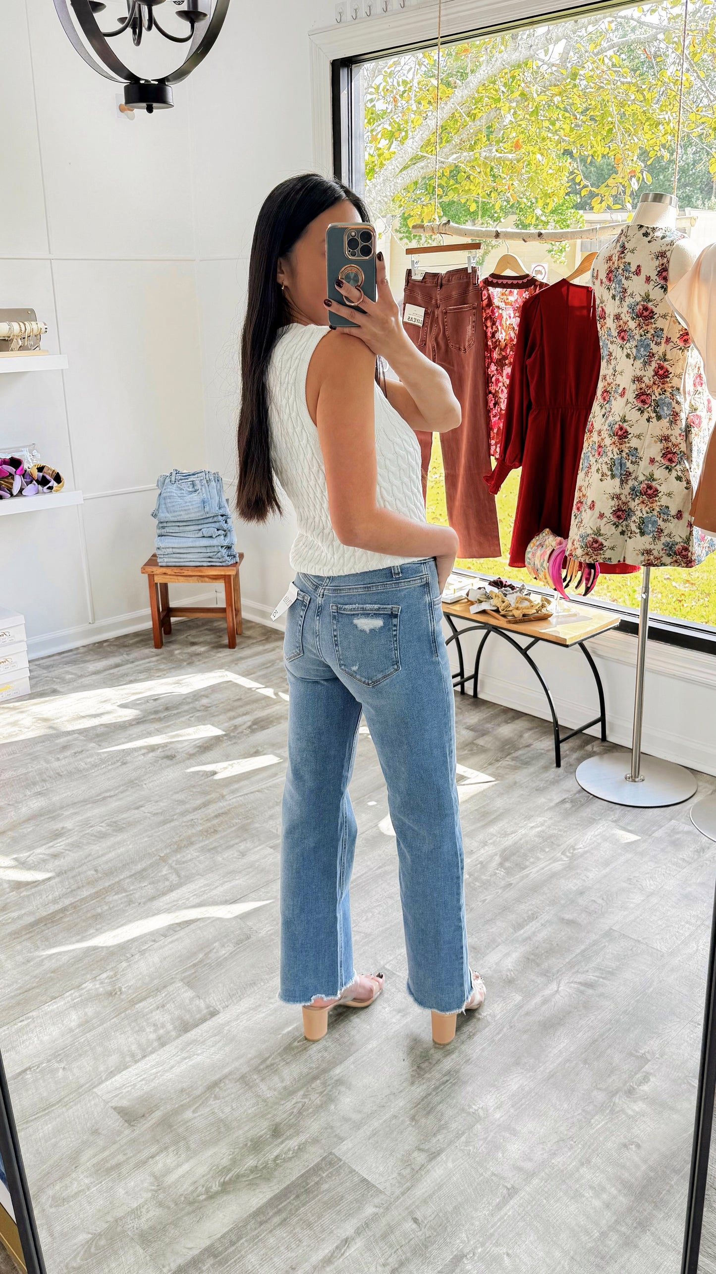 Zenana Straight Leg Denim