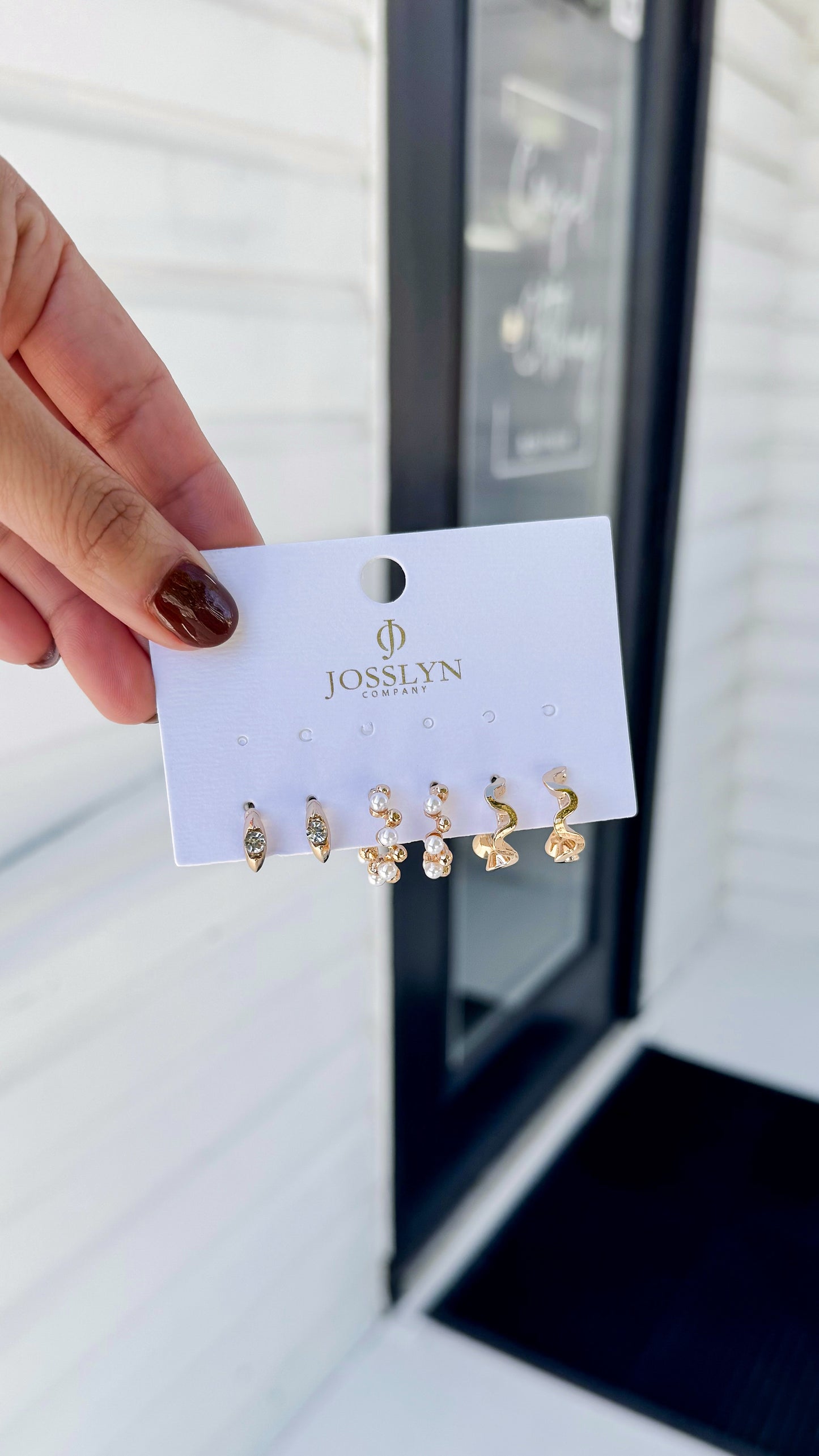 Dainty Hoop Trio Earring Set