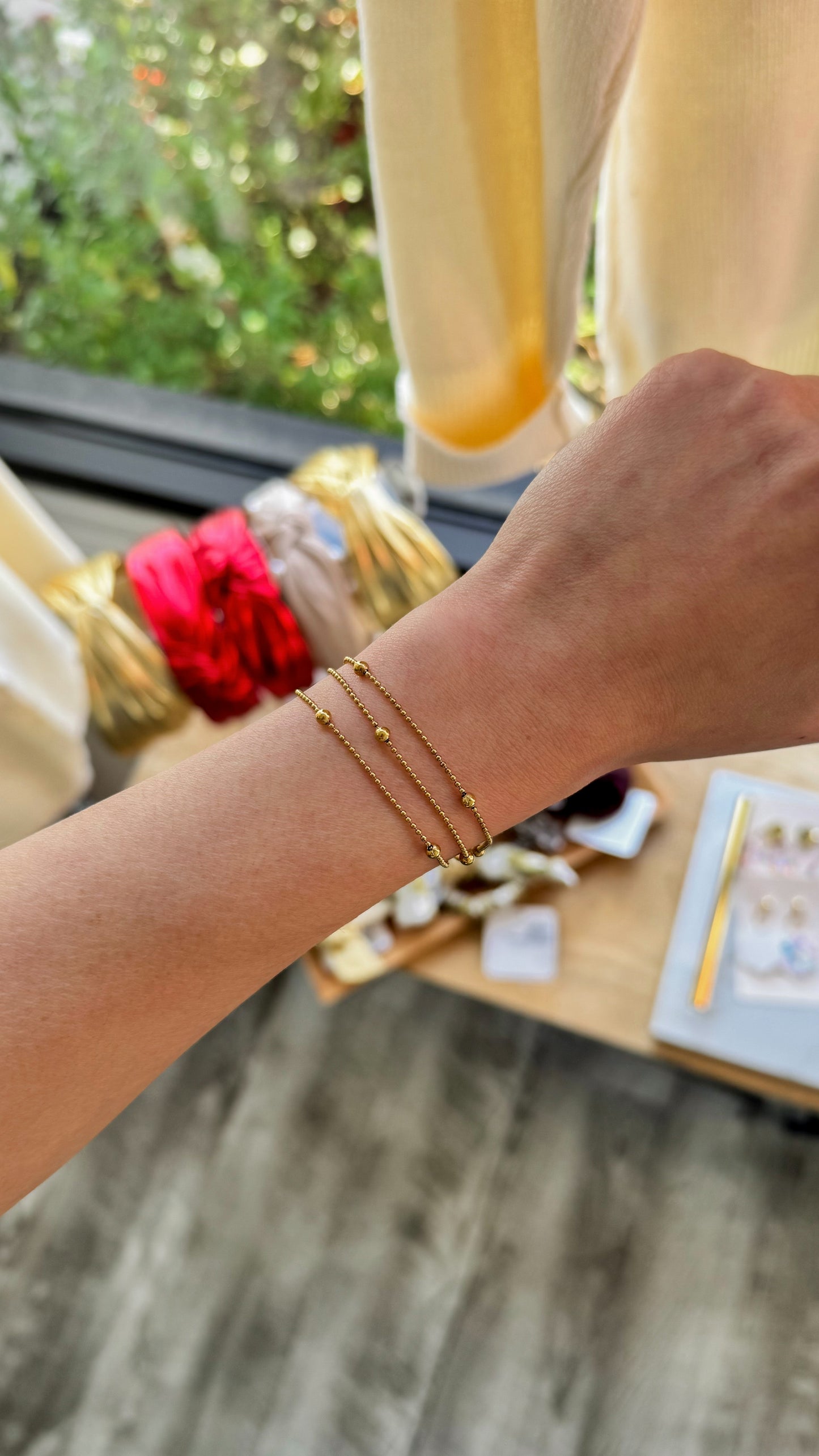 Dainty Multi Strand Bracelet